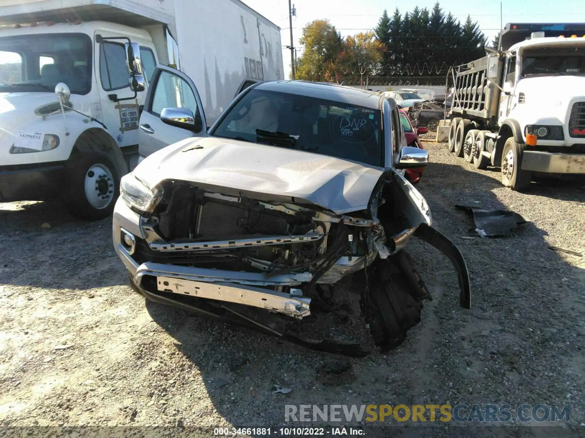 6 Photograph of a damaged car 3TMGZ5AN5KM204255 TOYOTA TACOMA 4WD 2019