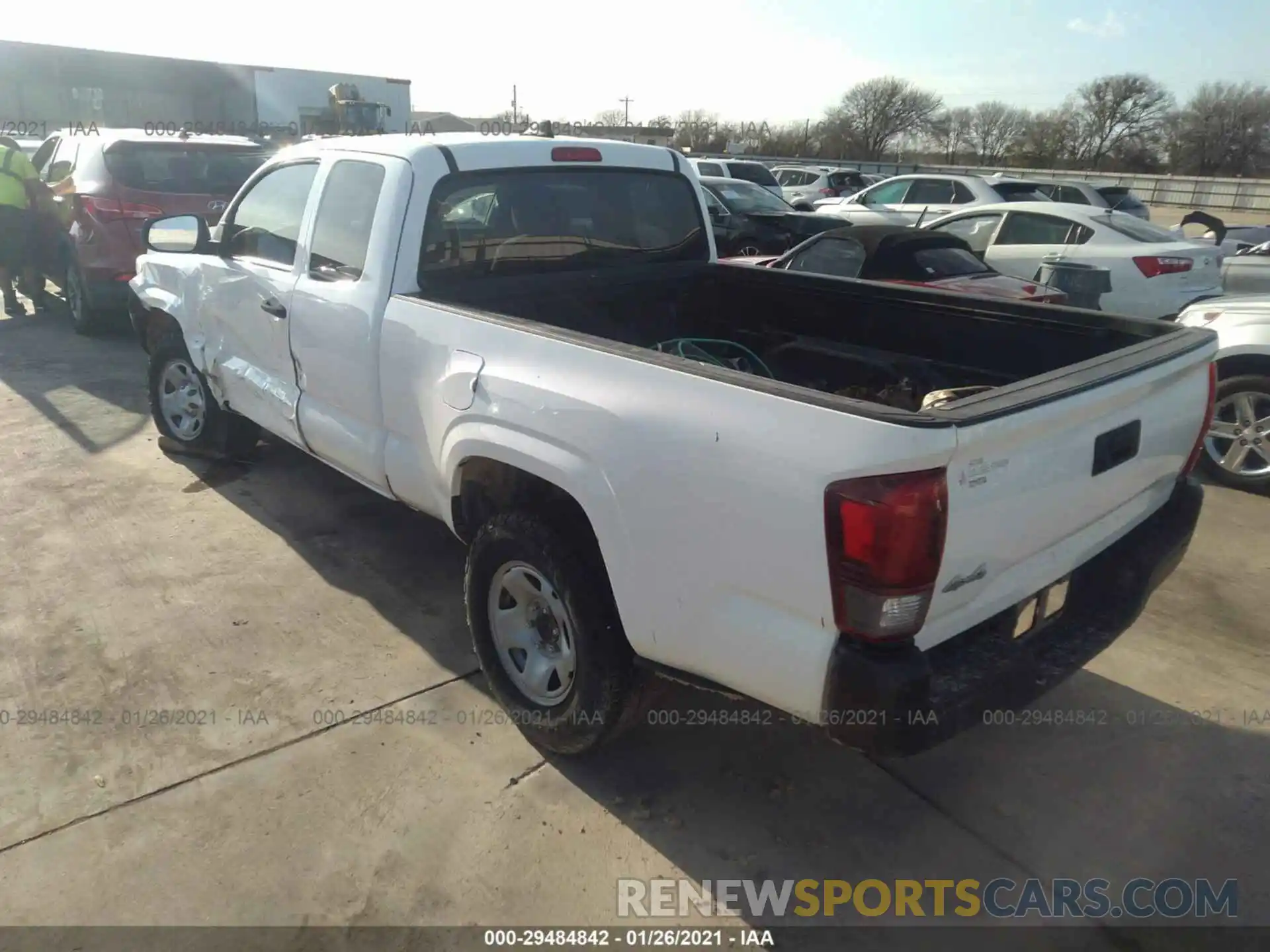 3 Photograph of a damaged car 5TFSX5EN3KX068096 TOYOTA TACOMA 4WD 2019