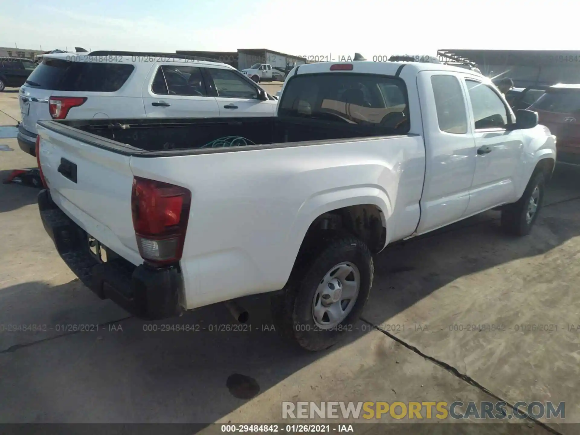 4 Photograph of a damaged car 5TFSX5EN3KX068096 TOYOTA TACOMA 4WD 2019