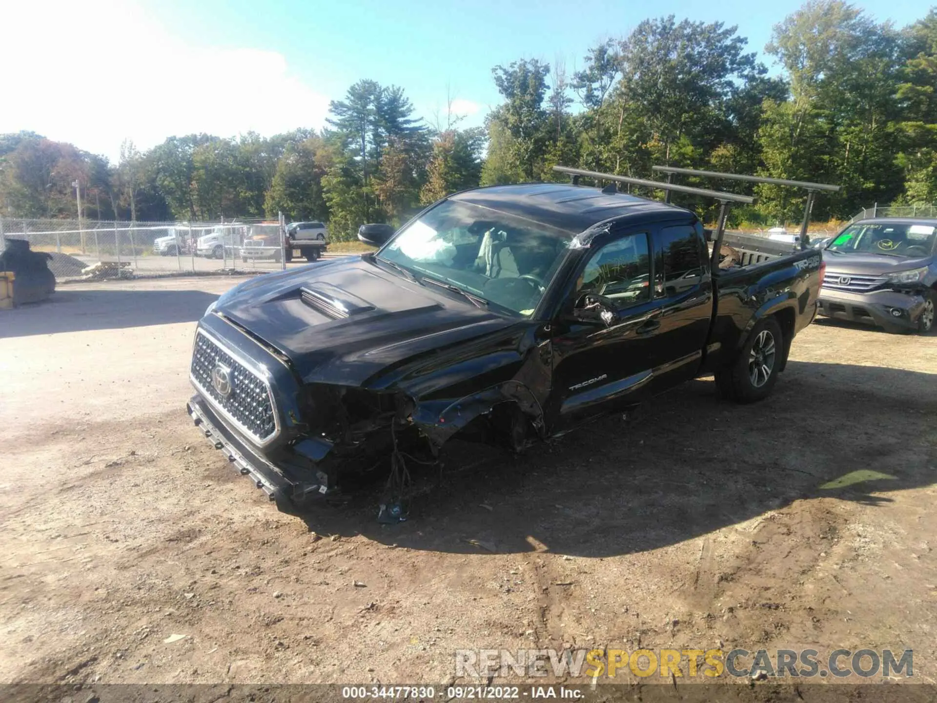 2 Photograph of a damaged car 5TFSZ5AN0KX189748 TOYOTA TACOMA 4WD 2019