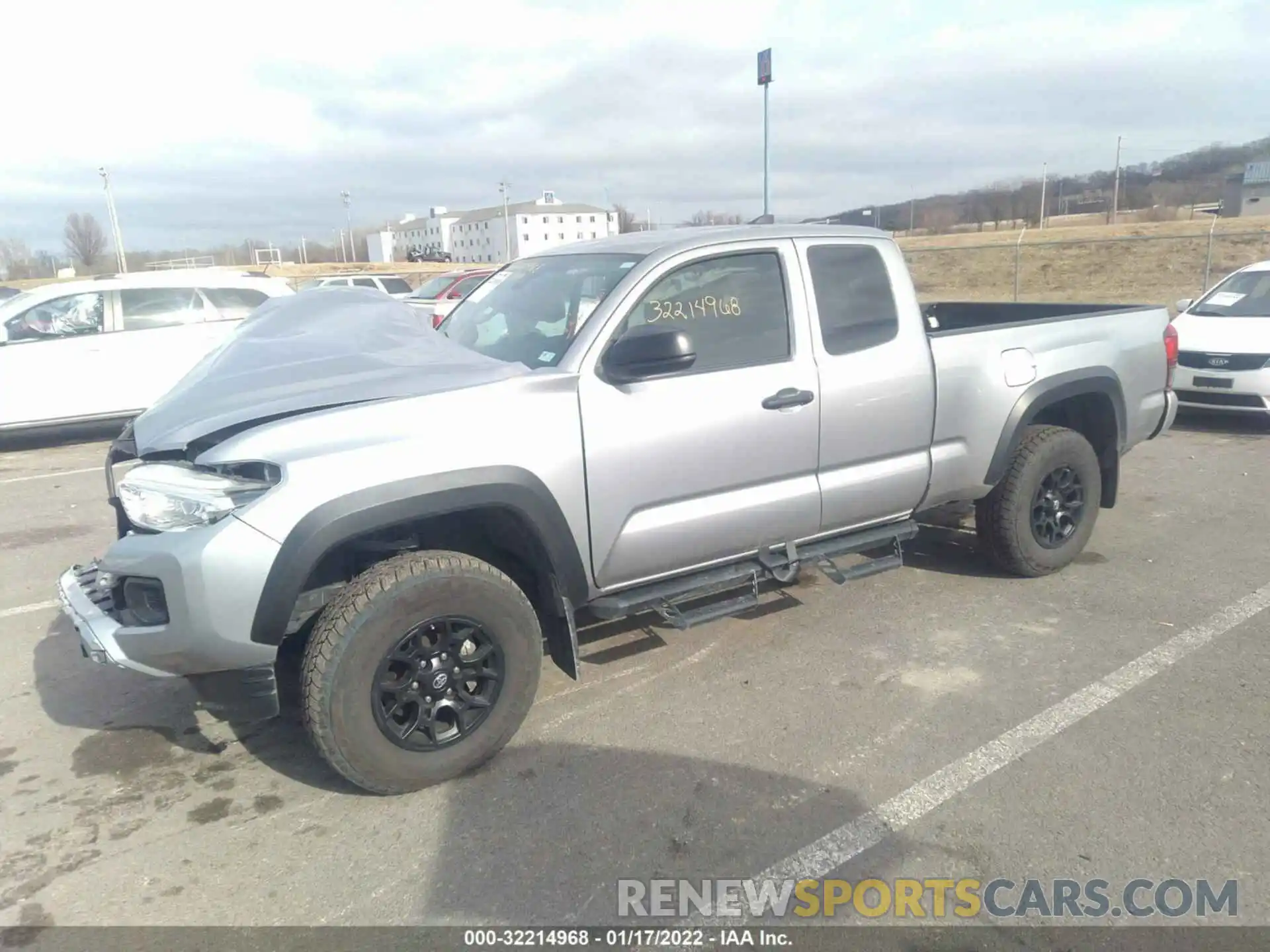 2 Photograph of a damaged car 5TFSZ5AN7KX171330 TOYOTA TACOMA 4WD 2019