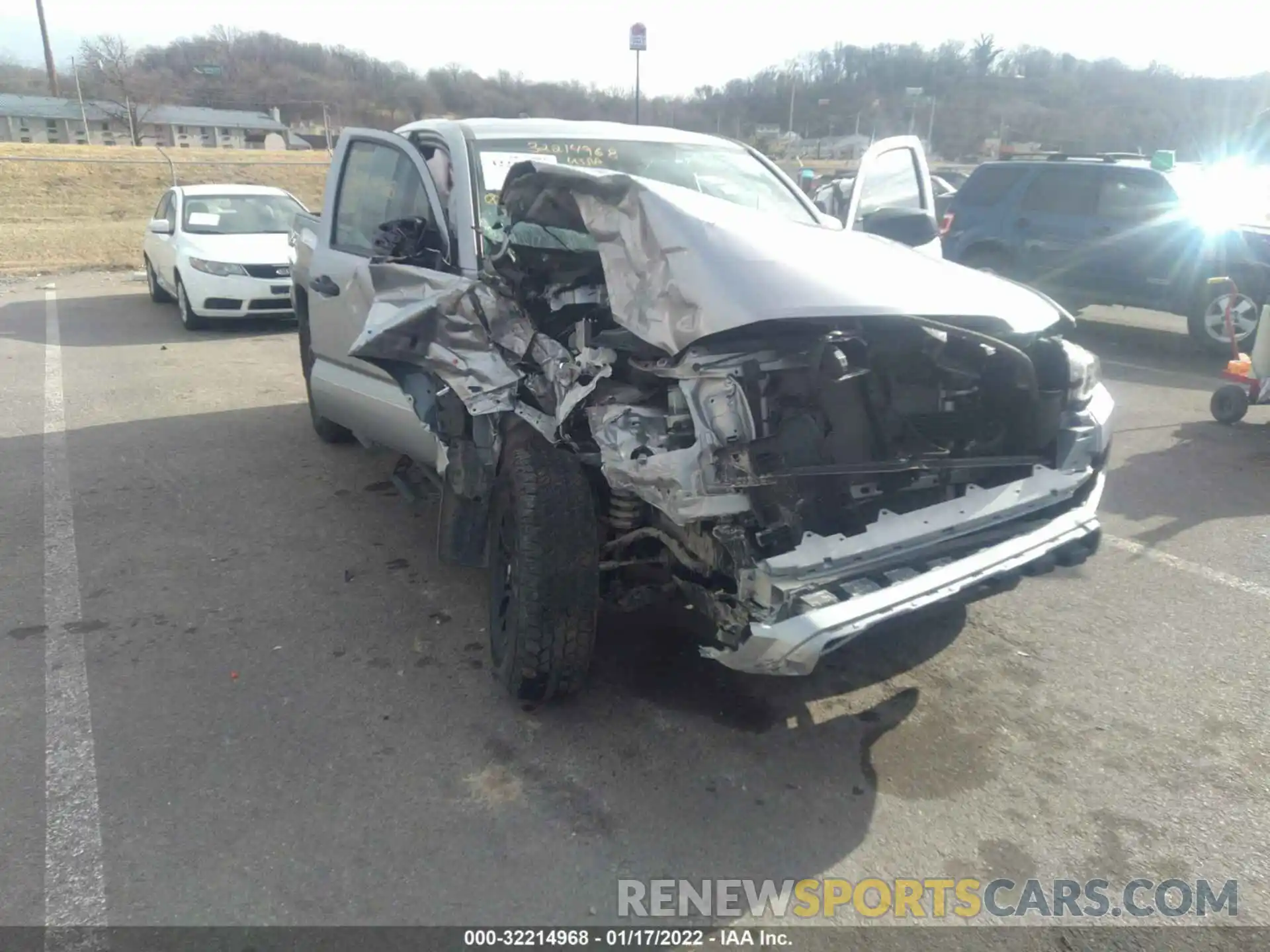 6 Photograph of a damaged car 5TFSZ5AN7KX171330 TOYOTA TACOMA 4WD 2019