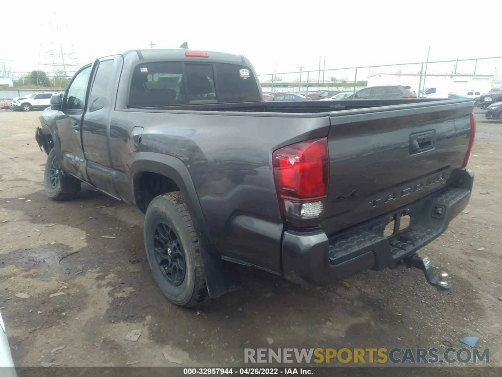 3 Photograph of a damaged car 5TFSZ5AN7KX198625 TOYOTA TACOMA 4WD 2019