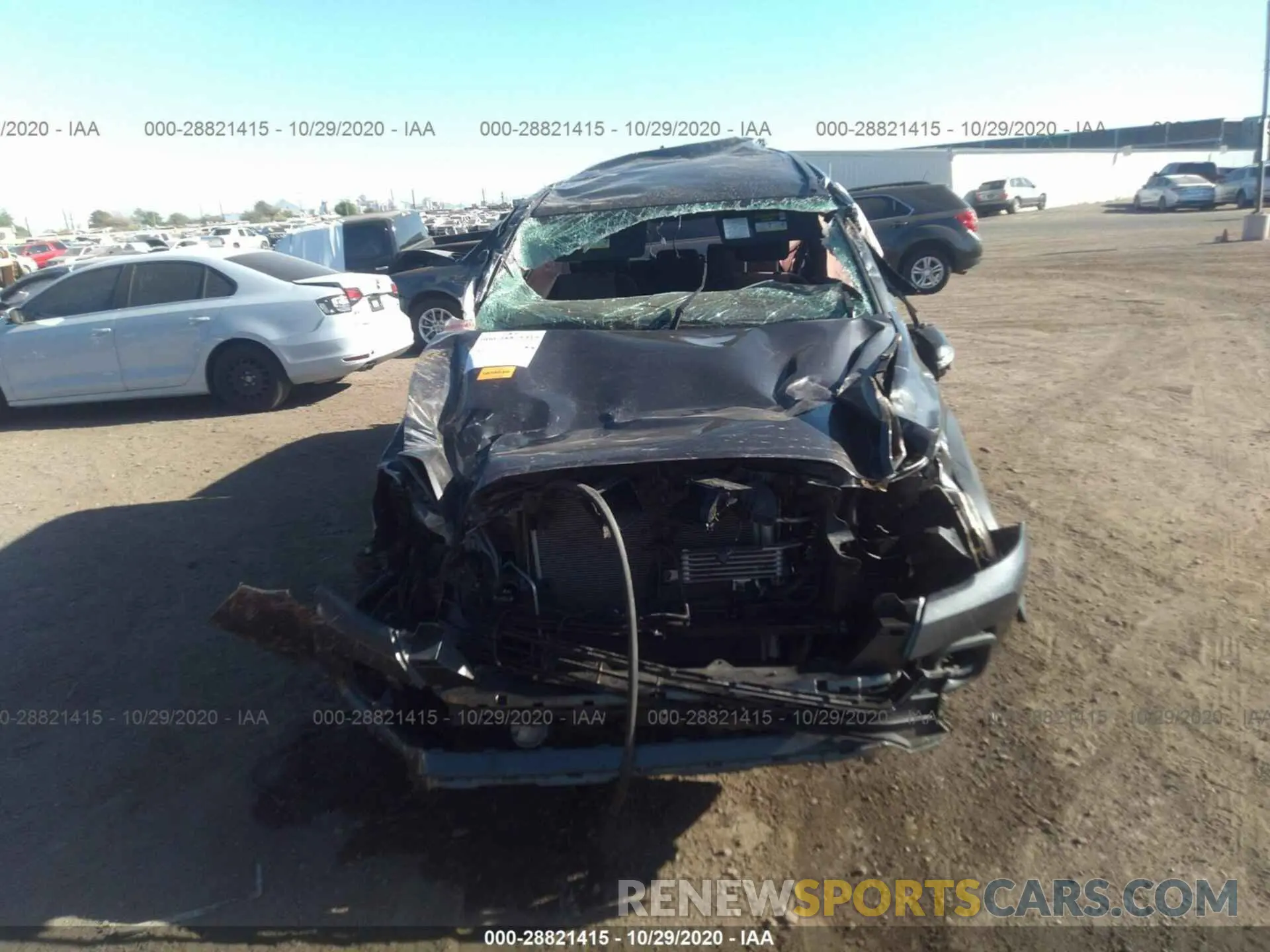 6 Photograph of a damaged car 3TMCZ5AN5LM298699 TOYOTA TACOMA 4WD 2020