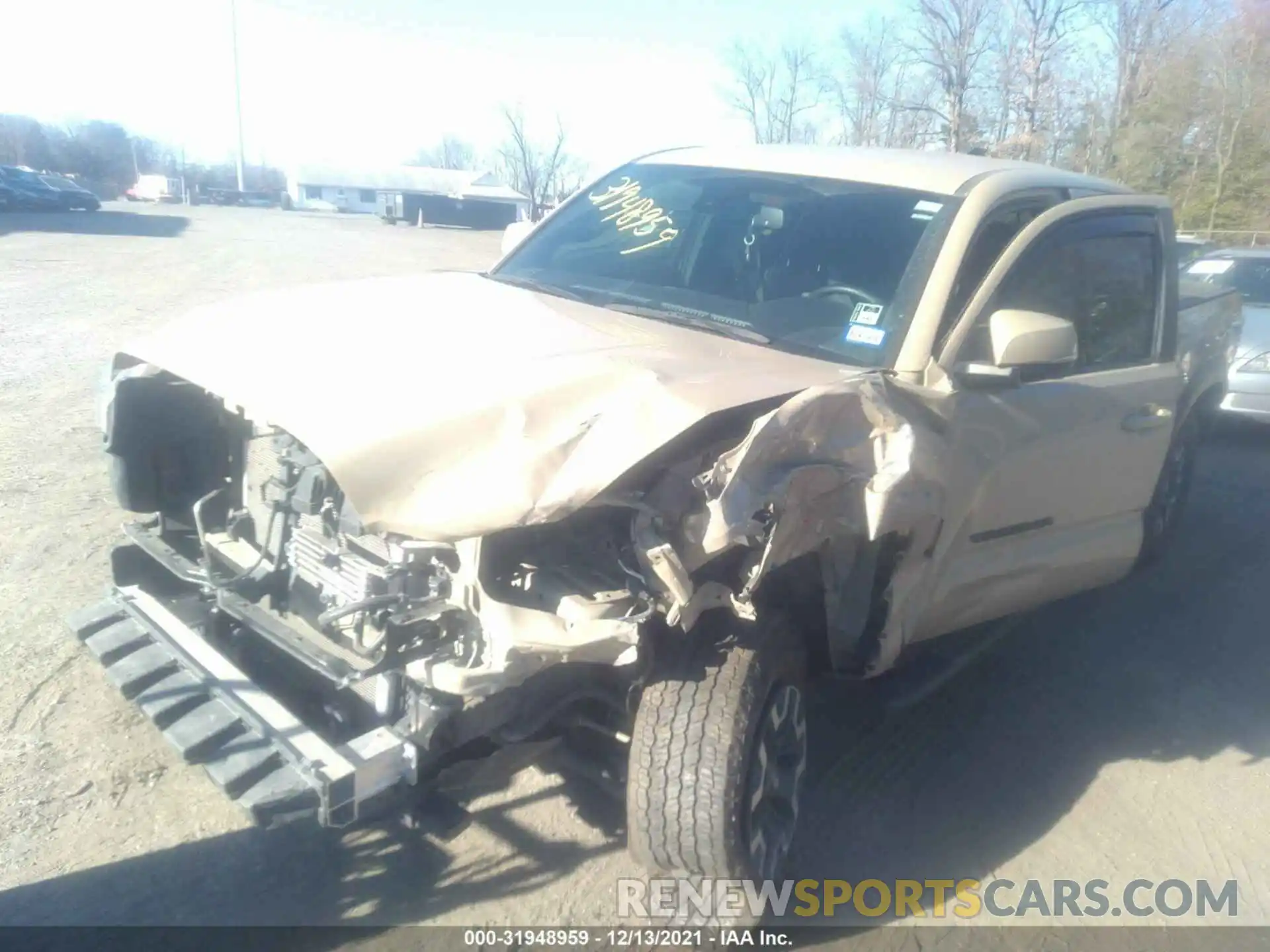 2 Photograph of a damaged car 3TMCZ5AN6LM328678 TOYOTA TACOMA 4WD 2020