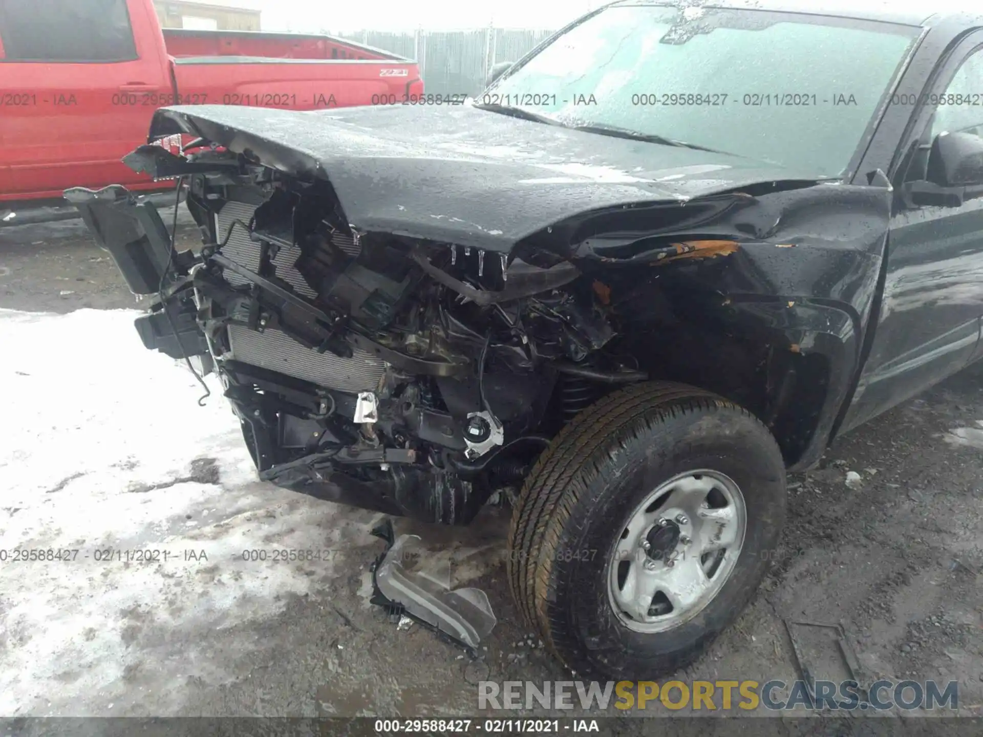 6 Photograph of a damaged car 3TMCZ5AN7LM350561 TOYOTA TACOMA 4WD 2020