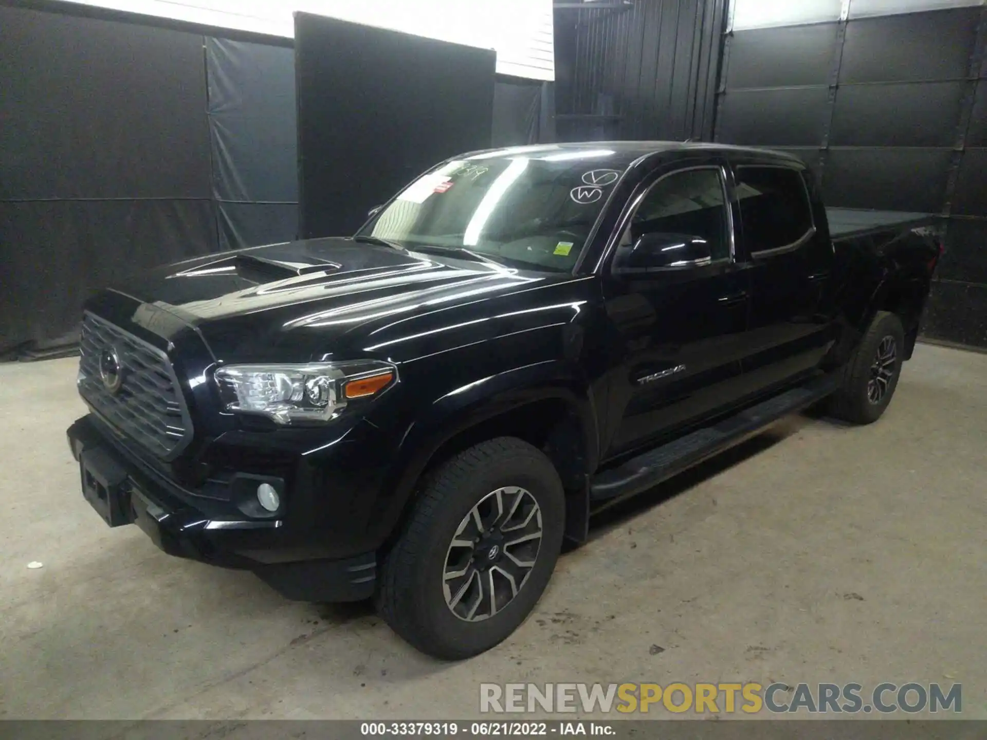 2 Photograph of a damaged car 3TMDZ5BN5LM087022 TOYOTA TACOMA 4WD 2020