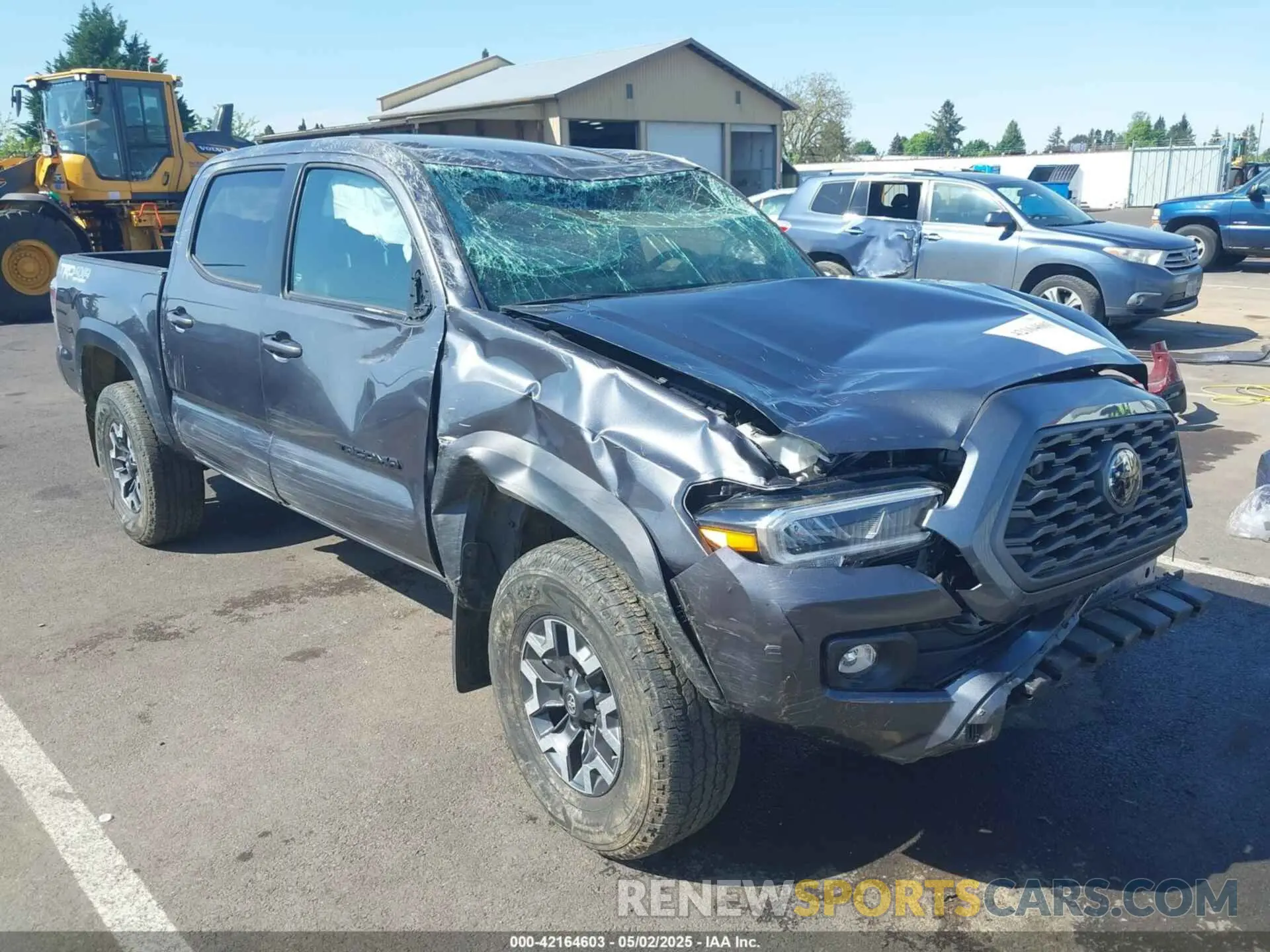 13 Photograph of a damaged car 3TMCZ5AN2MM387079 TOYOTA TACOMA 4WD 2021