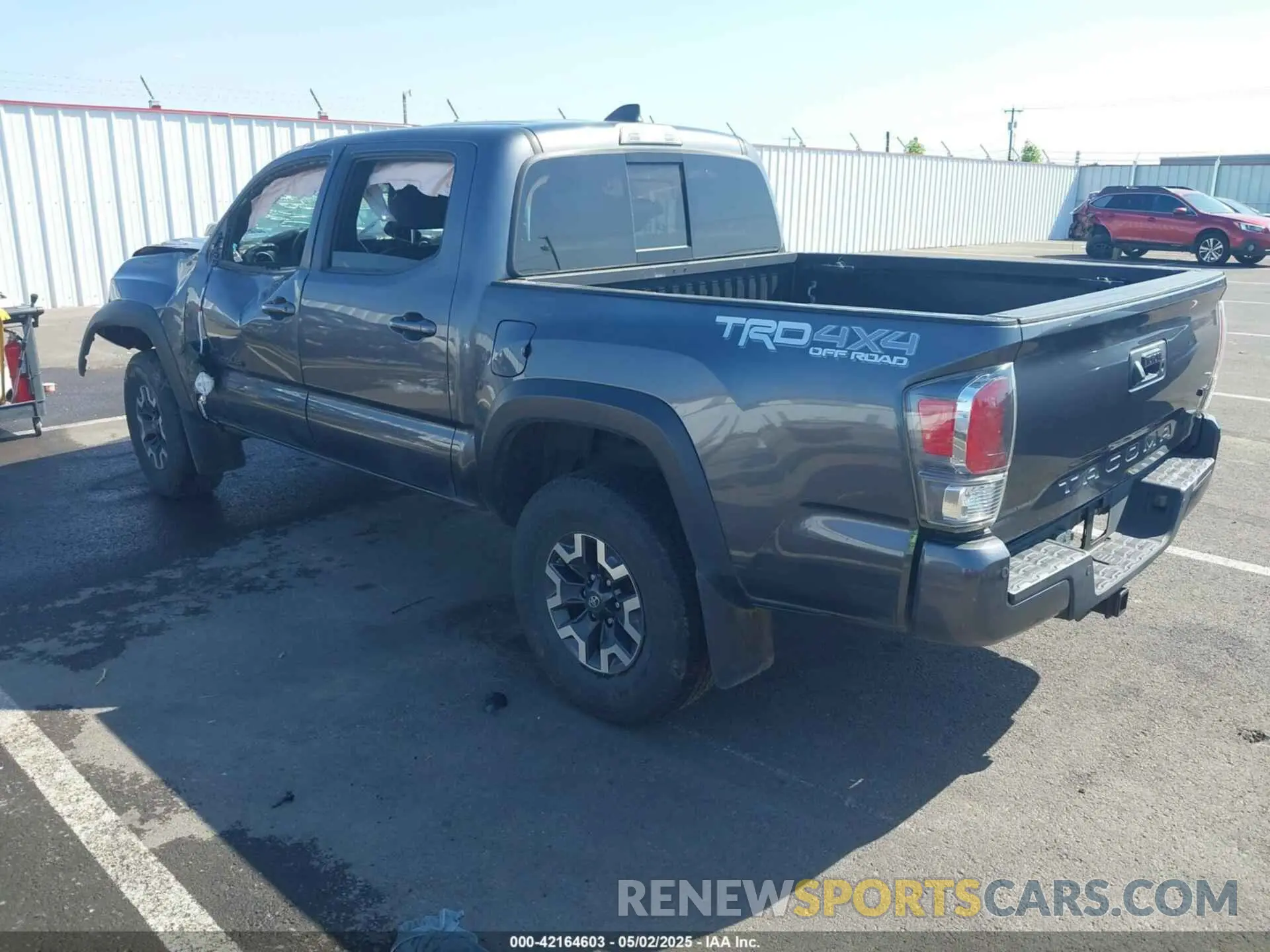 3 Photograph of a damaged car 3TMCZ5AN2MM387079 TOYOTA TACOMA 4WD 2021
