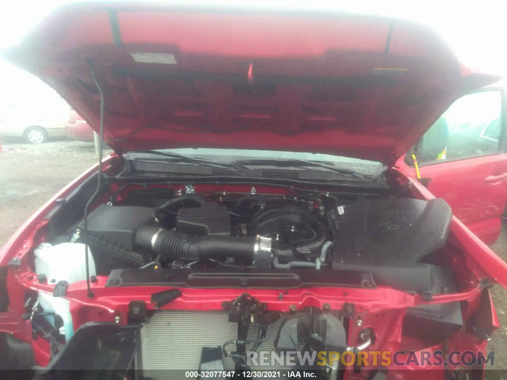 10 Photograph of a damaged car 3TMCZ5AN2MM437155 TOYOTA TACOMA 4WD 2021