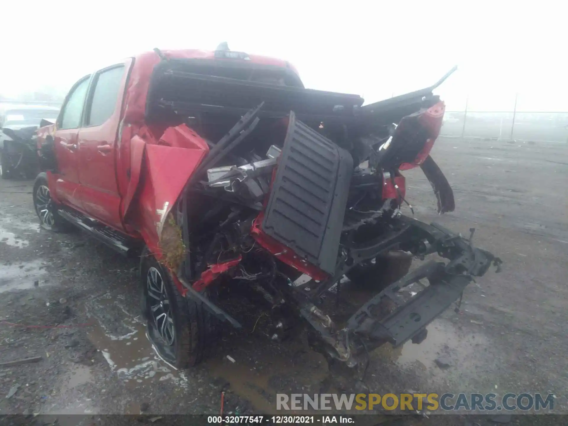 3 Photograph of a damaged car 3TMCZ5AN2MM437155 TOYOTA TACOMA 4WD 2021