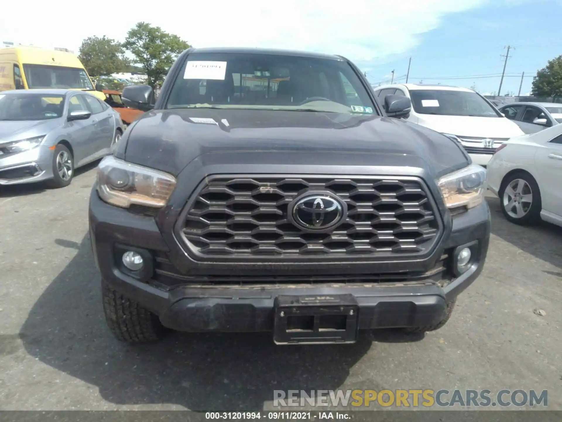 6 Photograph of a damaged car 3TMCZ5AN3MM371490 TOYOTA TACOMA 4WD 2021