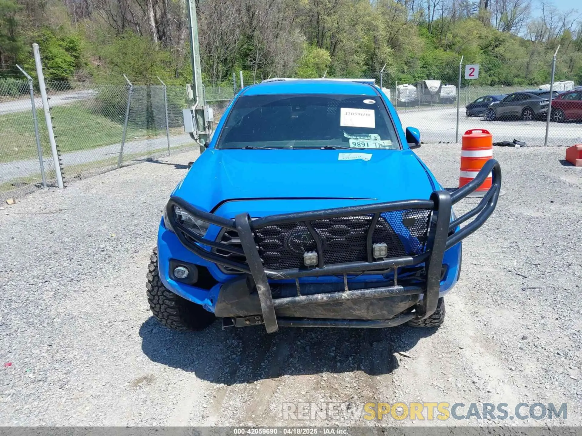 12 Photograph of a damaged car 3TMCZ5AN4MM408417 TOYOTA TACOMA 4WD 2021