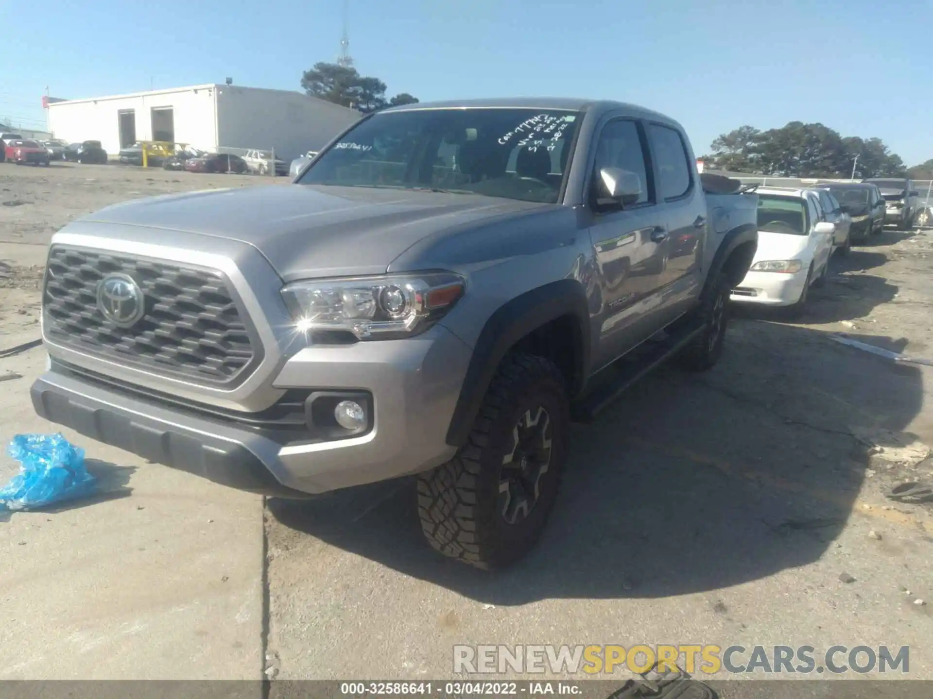 2 Photograph of a damaged car 3TMCZ5AN5MM432323 TOYOTA TACOMA 4WD 2021