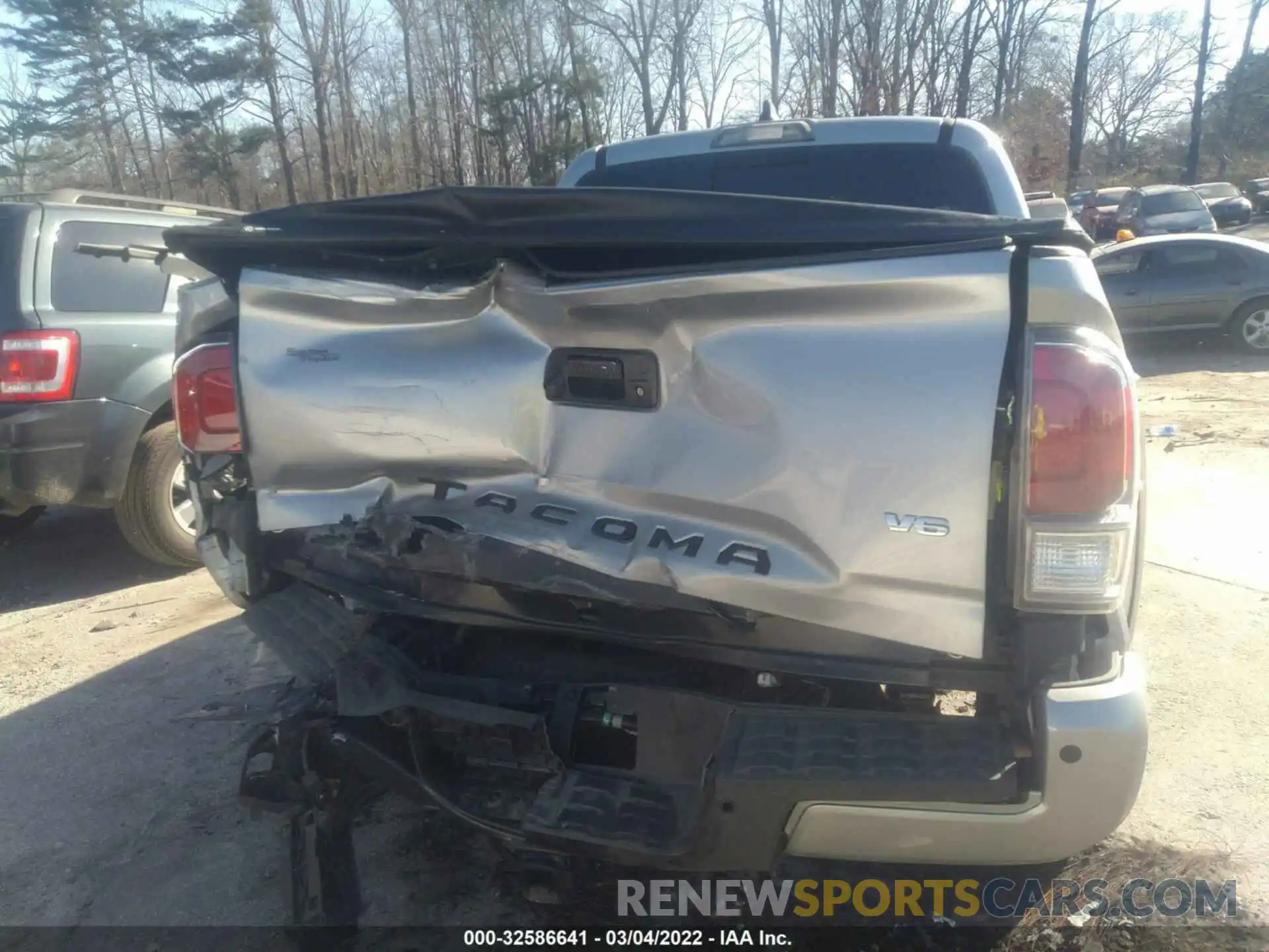 6 Photograph of a damaged car 3TMCZ5AN5MM432323 TOYOTA TACOMA 4WD 2021