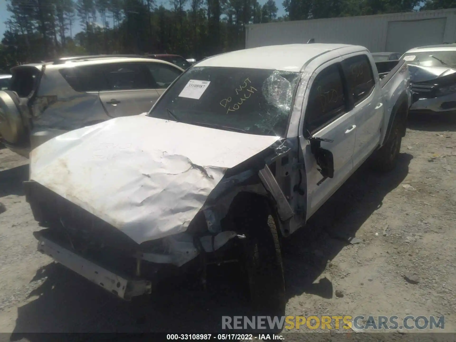 2 Photograph of a damaged car 3TMCZ5AN5MM440289 TOYOTA TACOMA 4WD 2021