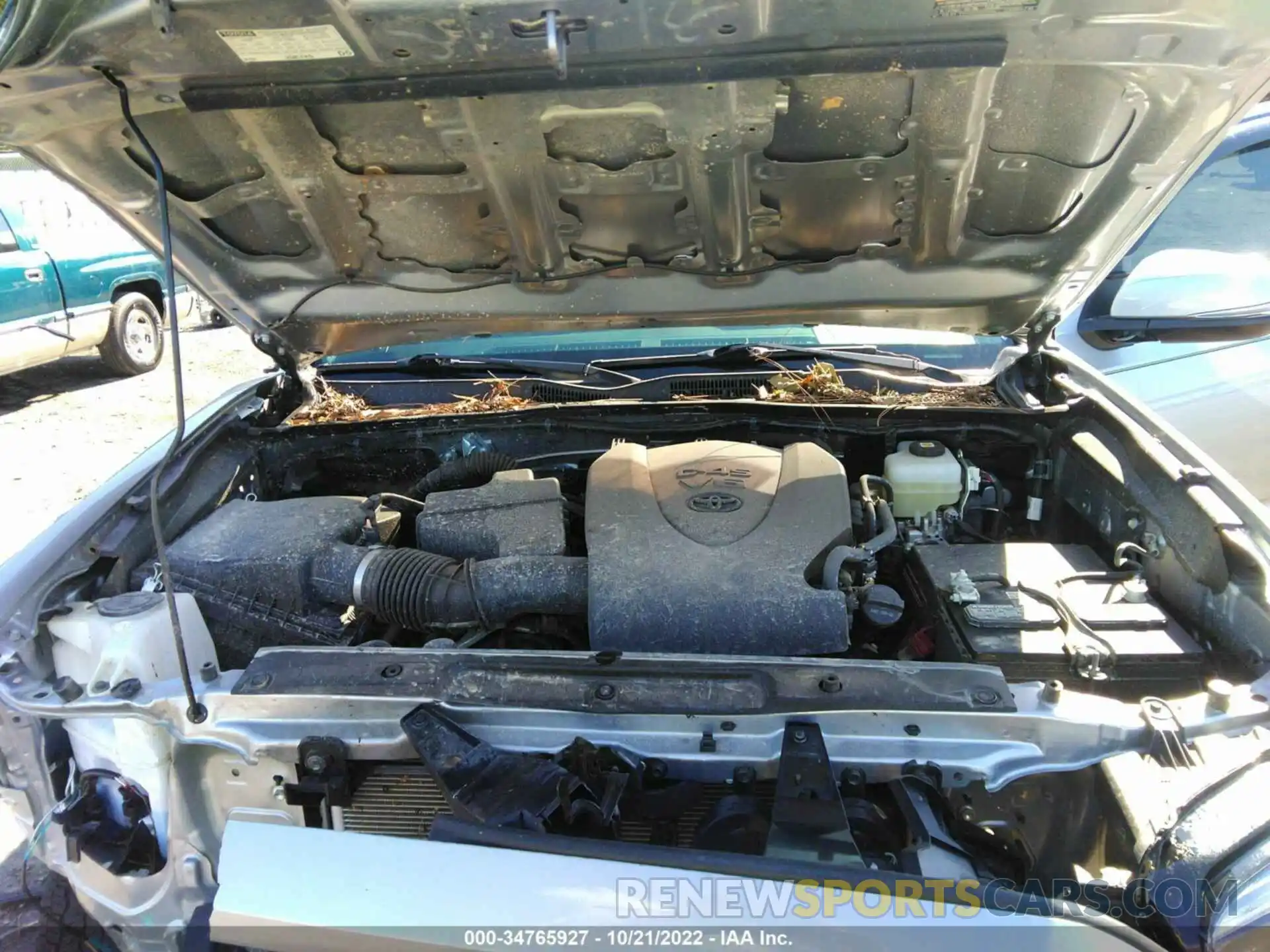 10 Photograph of a damaged car 3TMCZ5AN6MM437417 TOYOTA TACOMA 4WD 2021