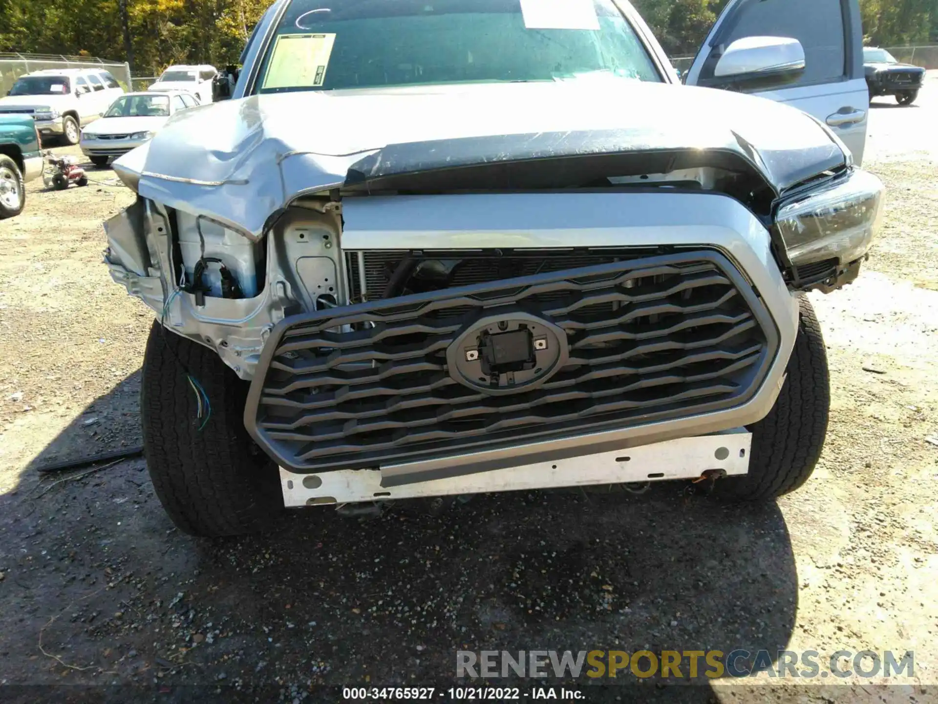 6 Photograph of a damaged car 3TMCZ5AN6MM437417 TOYOTA TACOMA 4WD 2021