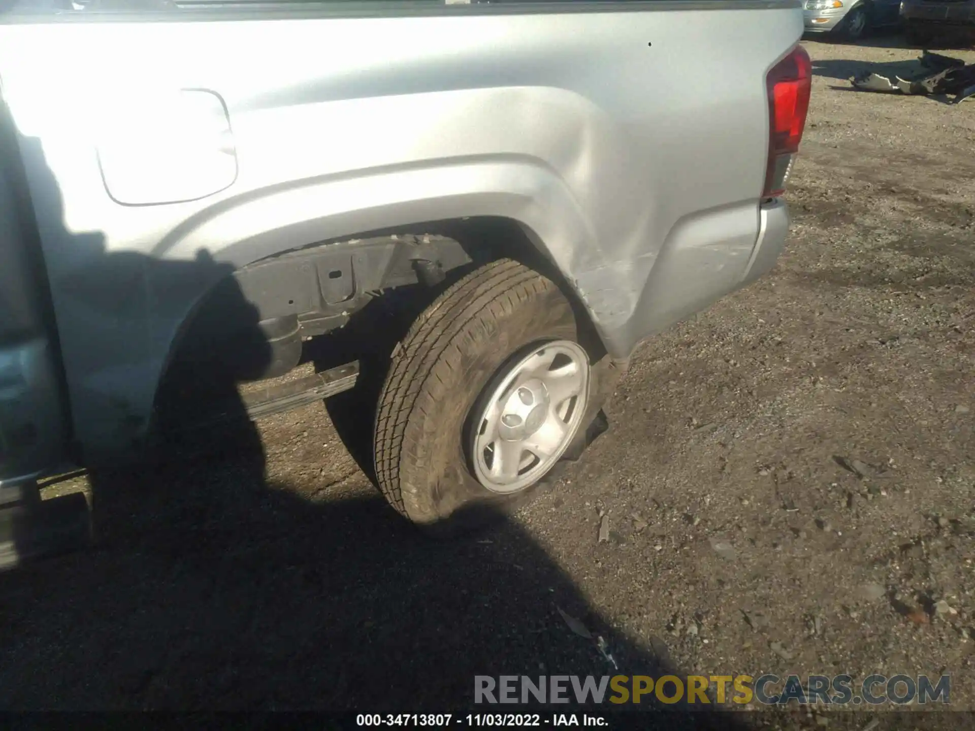 6 Photograph of a damaged car 3TMCZ5ANXMM441969 TOYOTA TACOMA 4WD 2021