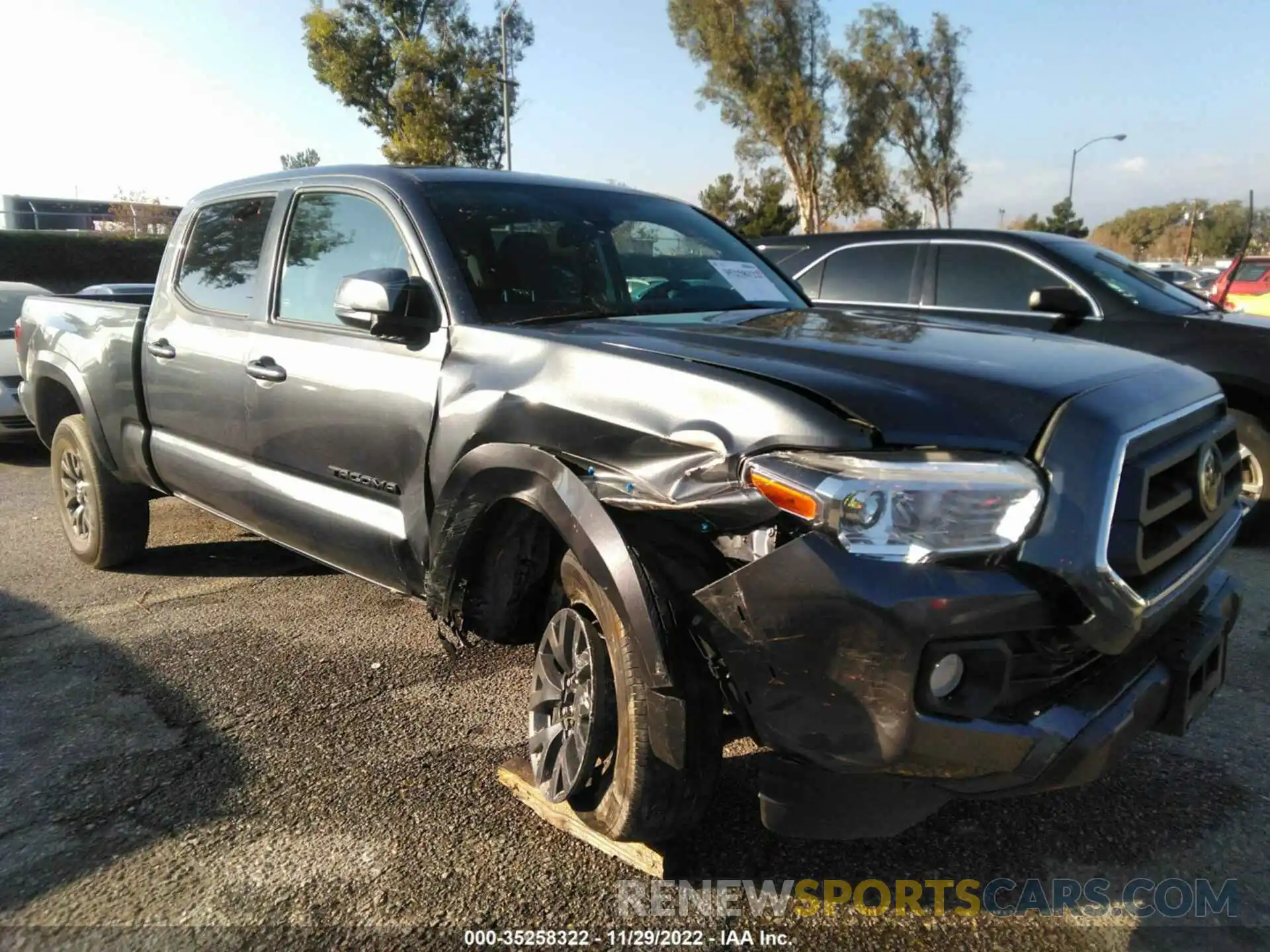 1 Photograph of a damaged car 3TMDZ5BN0MM110515 TOYOTA TACOMA 4WD 2021