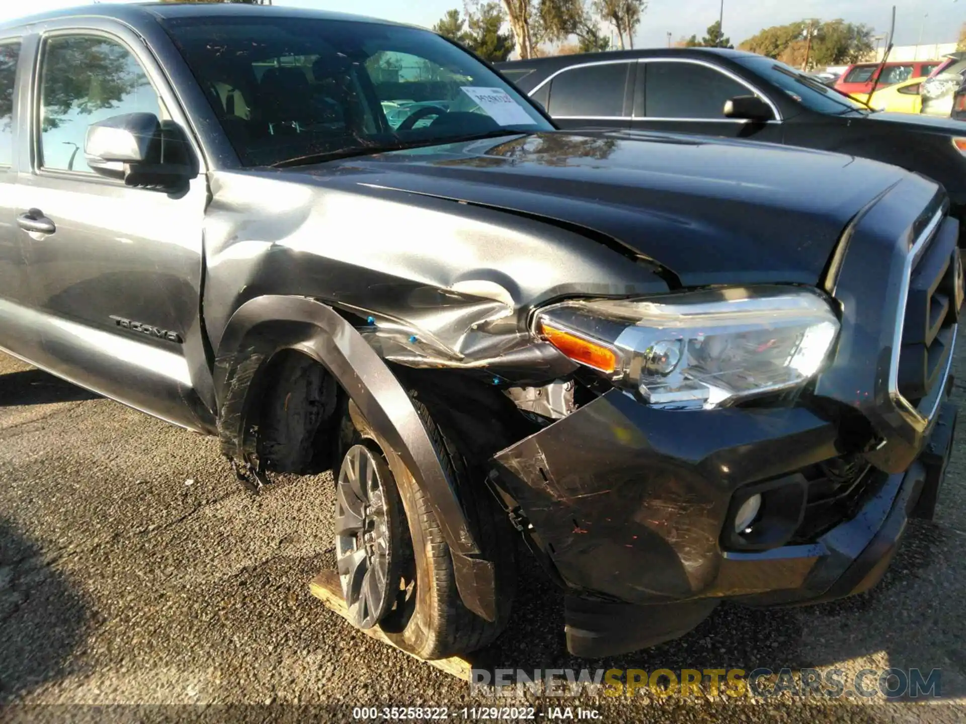 6 Photograph of a damaged car 3TMDZ5BN0MM110515 TOYOTA TACOMA 4WD 2021