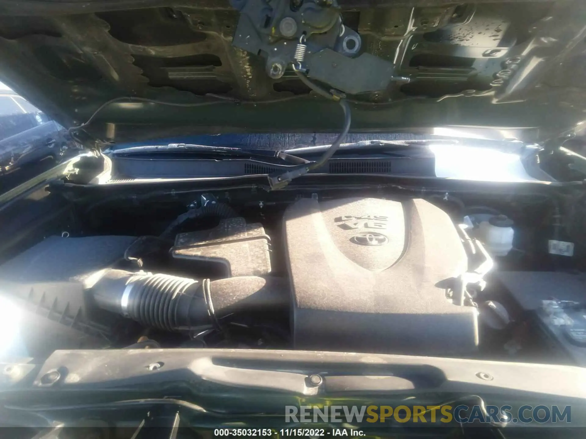 10 Photograph of a damaged car 3TMDZ5BN1MM099315 TOYOTA TACOMA 4WD 2021