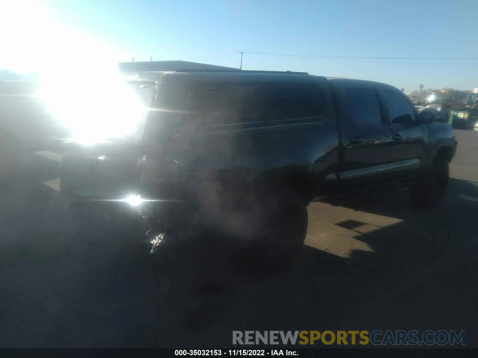 4 Photograph of a damaged car 3TMDZ5BN1MM099315 TOYOTA TACOMA 4WD 2021