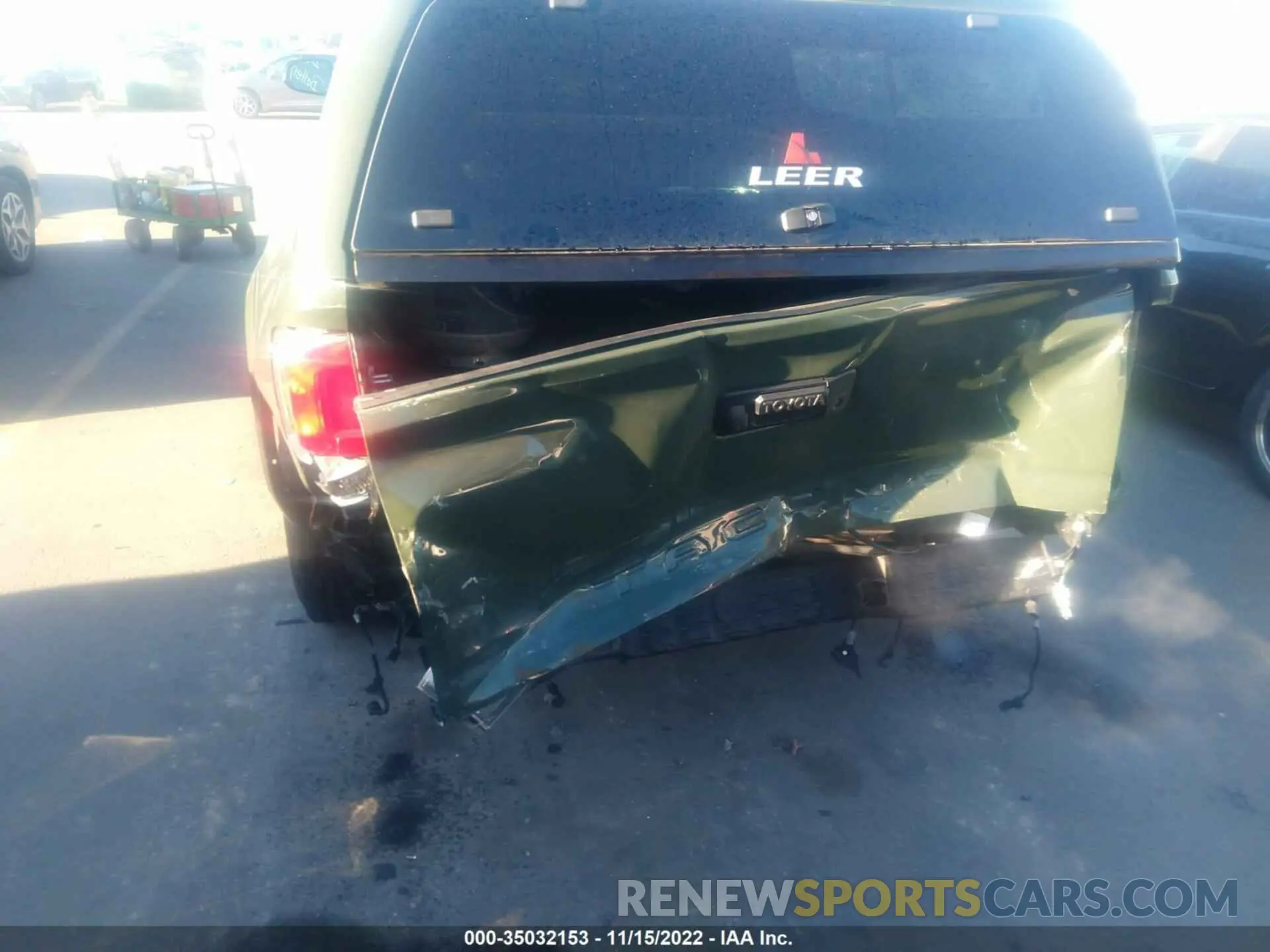 6 Photograph of a damaged car 3TMDZ5BN1MM099315 TOYOTA TACOMA 4WD 2021