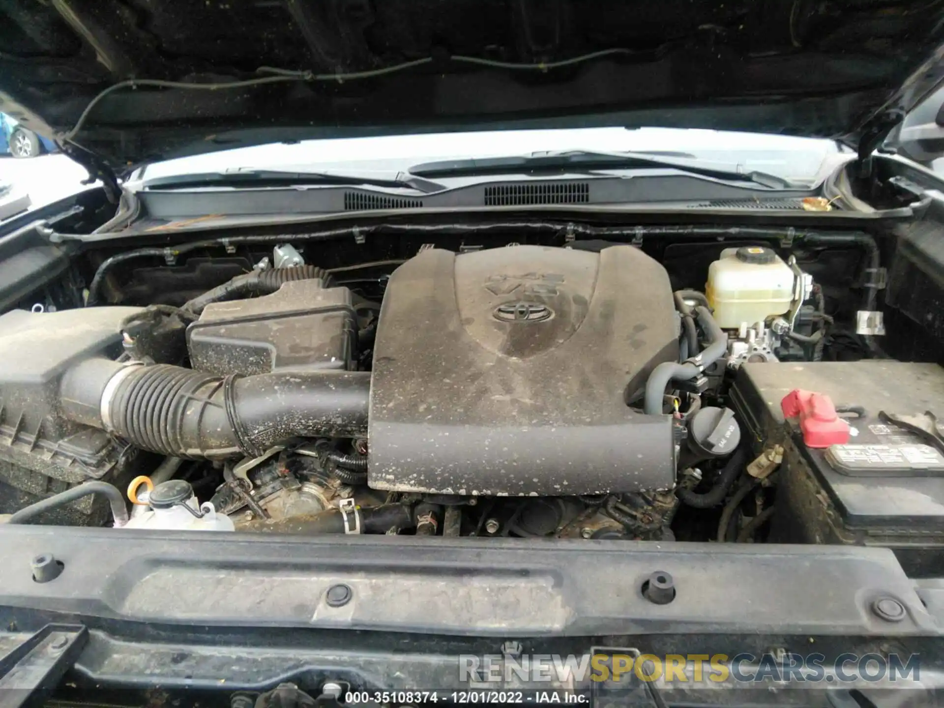 10 Photograph of a damaged car 3TMDZ5BN1MM102651 TOYOTA TACOMA 4WD 2021