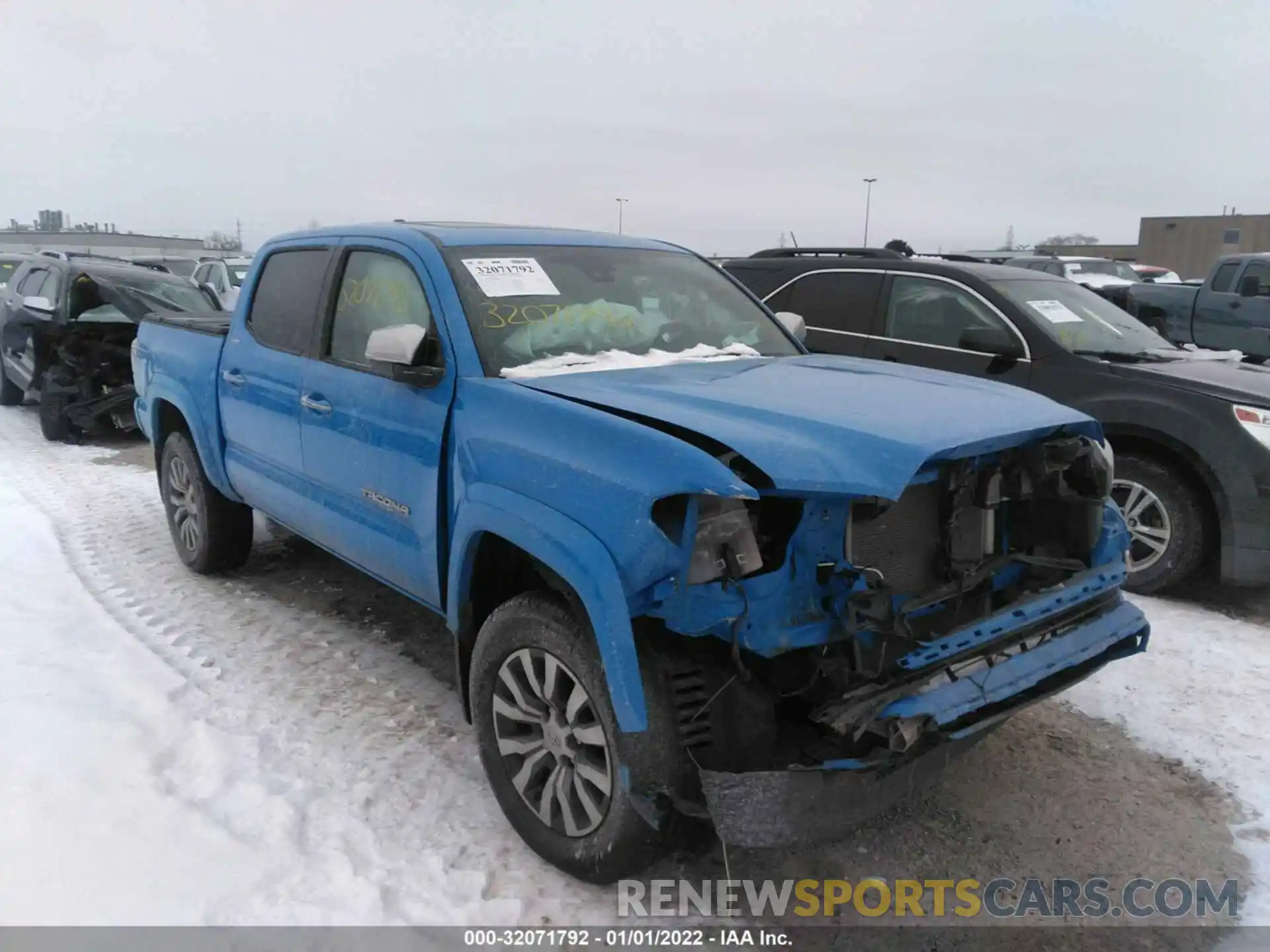 1 Photograph of a damaged car 3TMGZ5AN4MM369961 TOYOTA TACOMA 4WD 2021