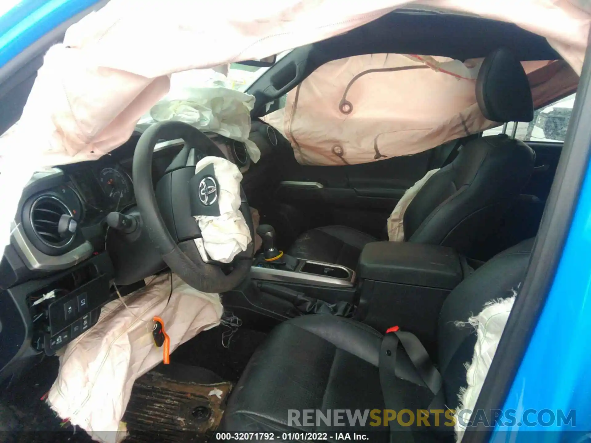 5 Photograph of a damaged car 3TMGZ5AN4MM369961 TOYOTA TACOMA 4WD 2021