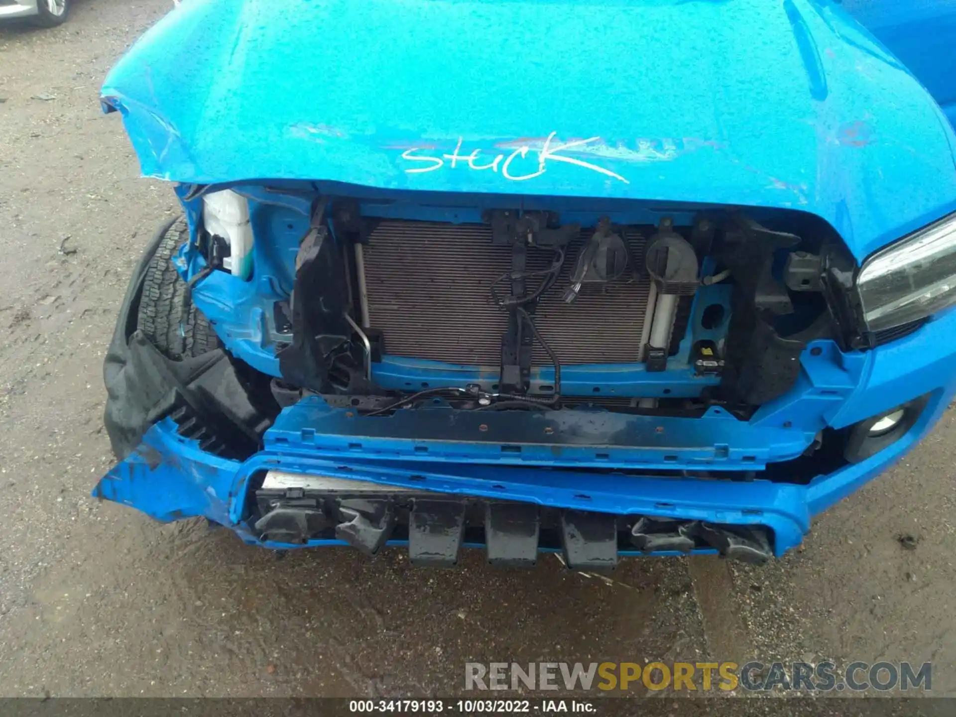 10 Photograph of a damaged car 3TYCZ5AN1MT020985 TOYOTA TACOMA 4WD 2021