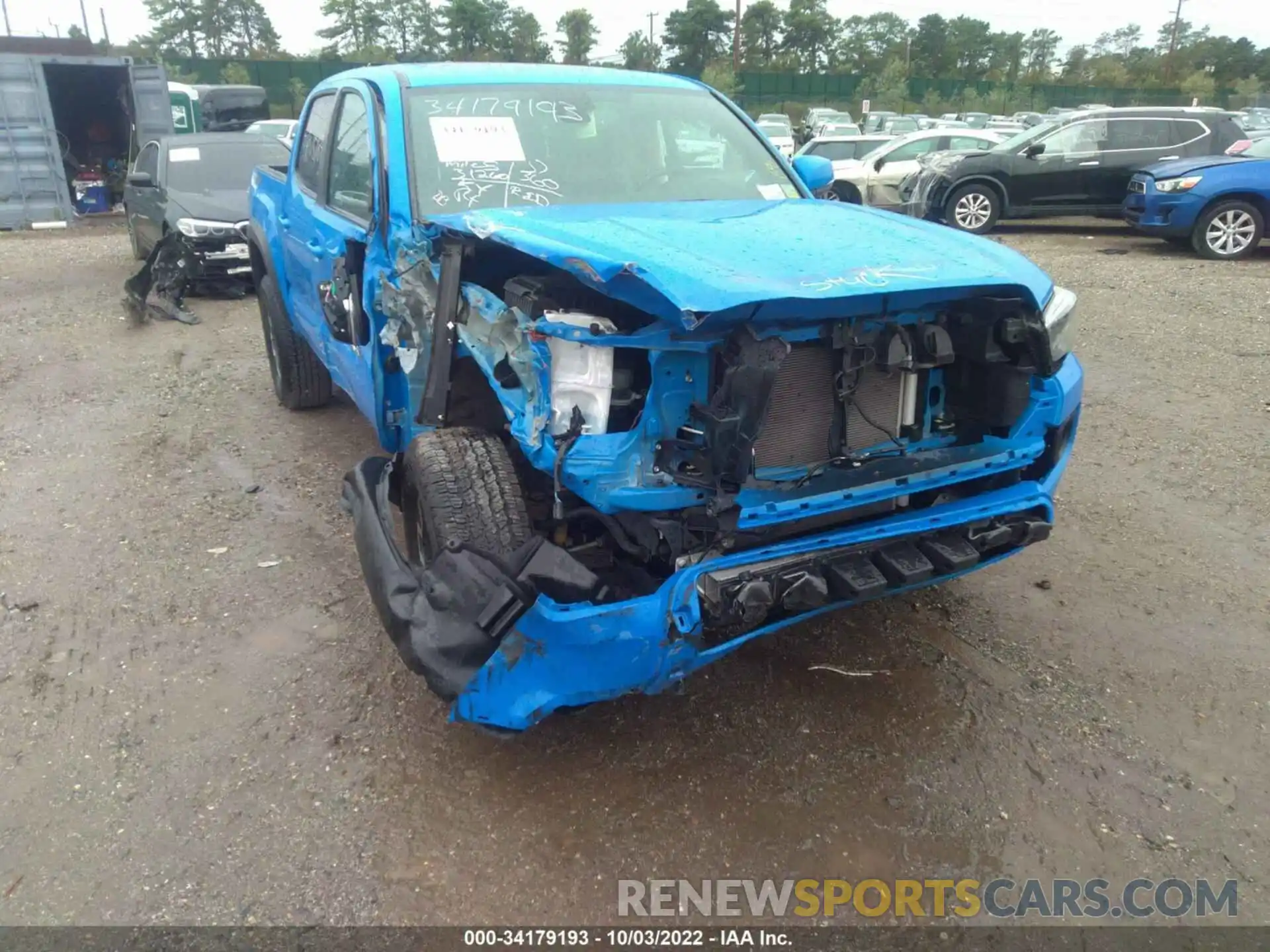 6 Photograph of a damaged car 3TYCZ5AN1MT020985 TOYOTA TACOMA 4WD 2021