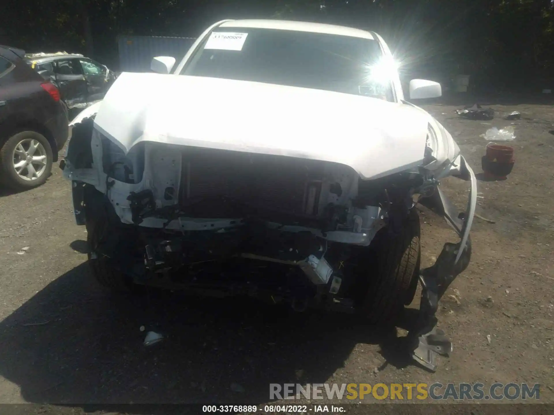 6 Photograph of a damaged car 3TYCZ5AN2MT049007 TOYOTA TACOMA 4WD 2021