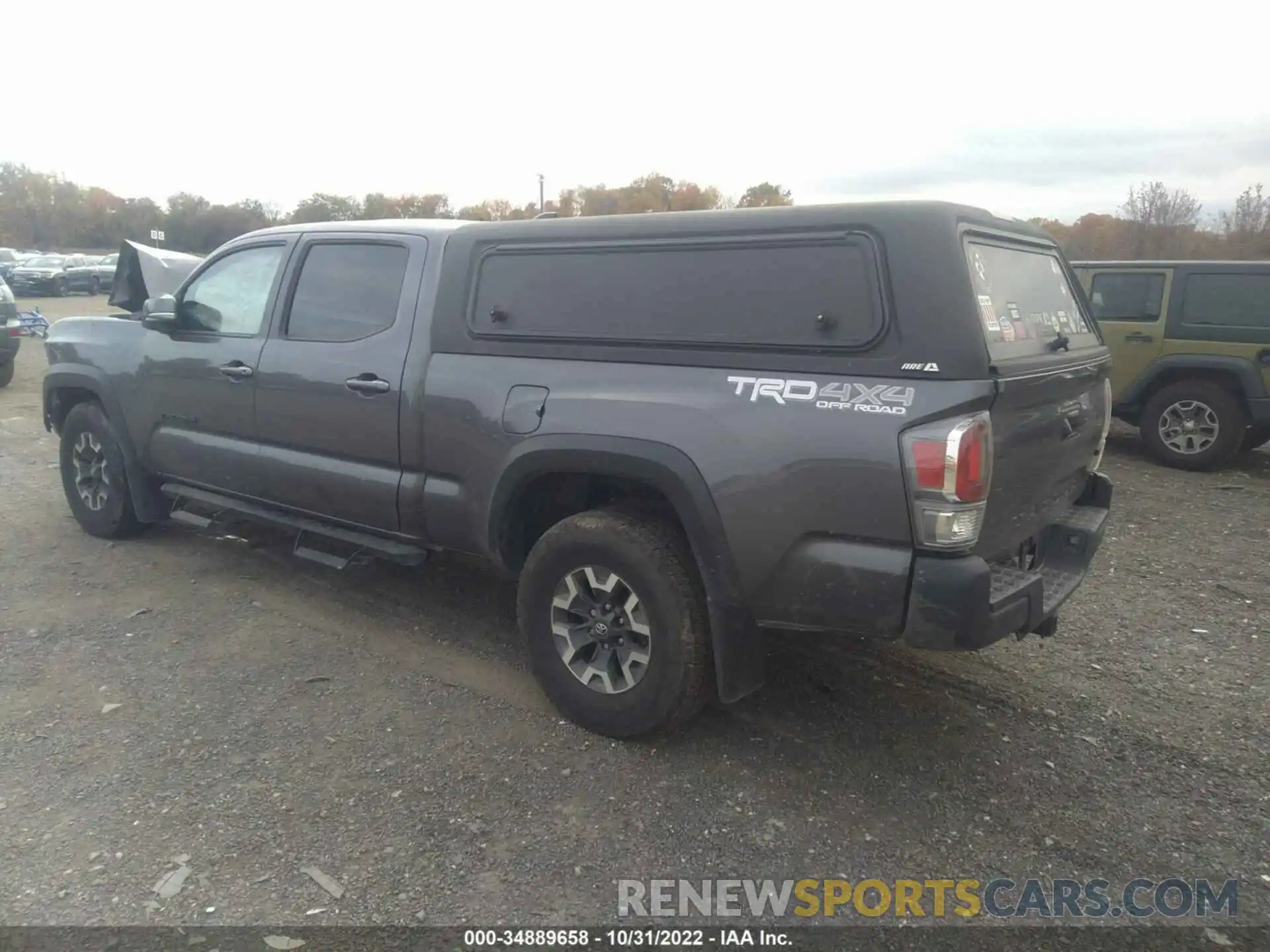 3 Photograph of a damaged car 3TYDZ5BN3MT002314 TOYOTA TACOMA 4WD 2021