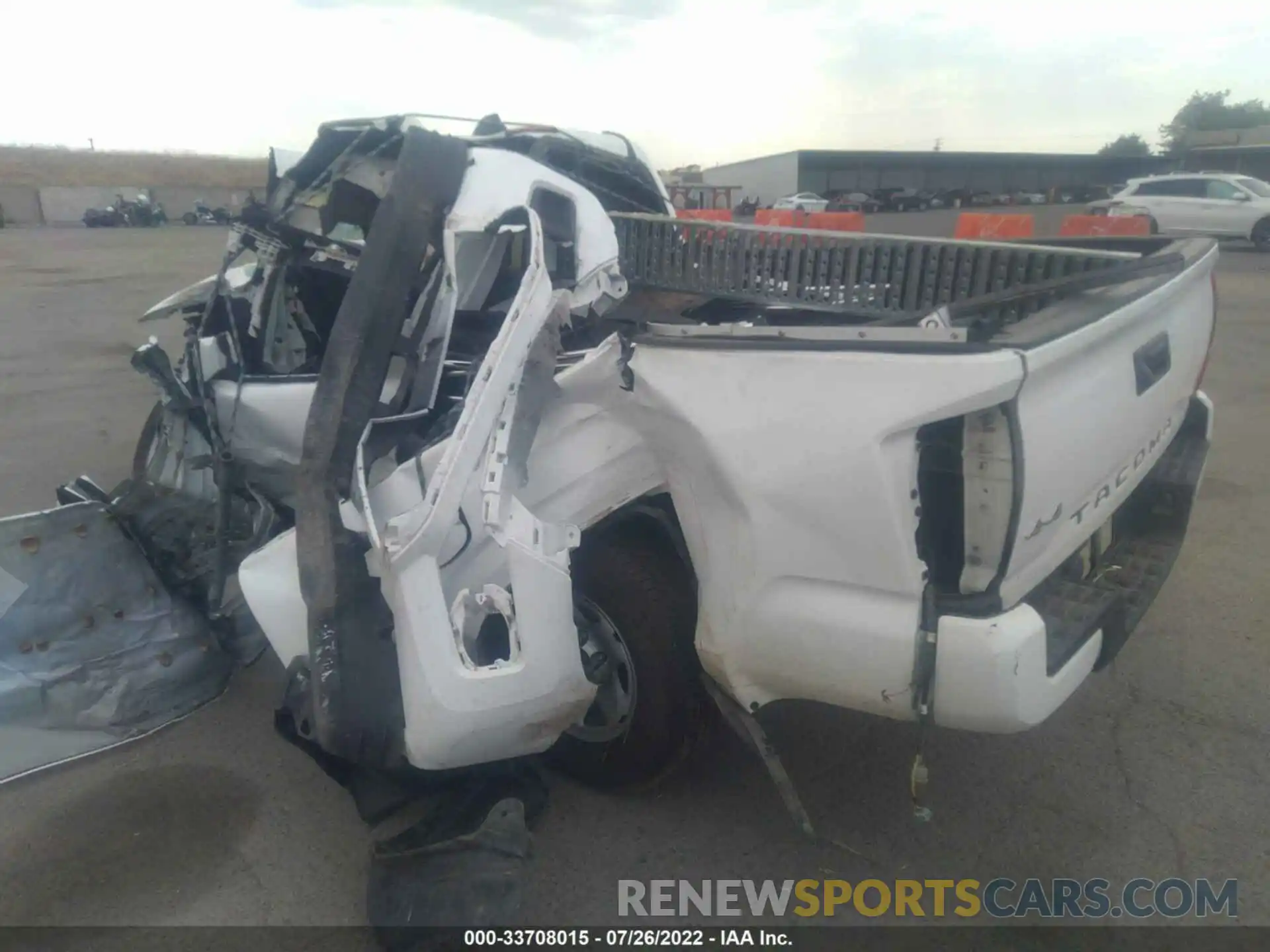 3 Photograph of a damaged car 3TYSX5EN7MT007251 TOYOTA TACOMA 4WD 2021