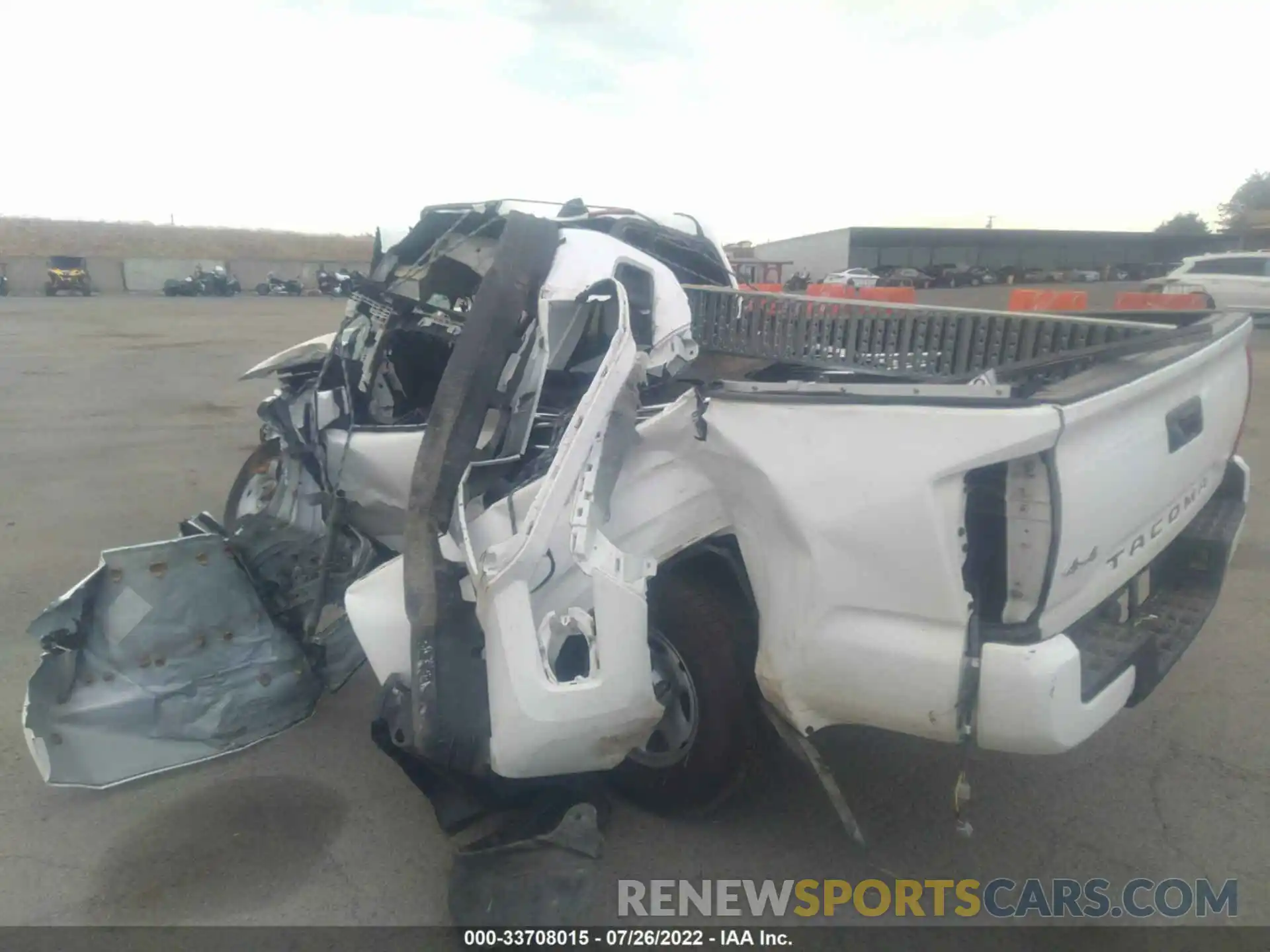 8 Photograph of a damaged car 3TYSX5EN7MT007251 TOYOTA TACOMA 4WD 2021