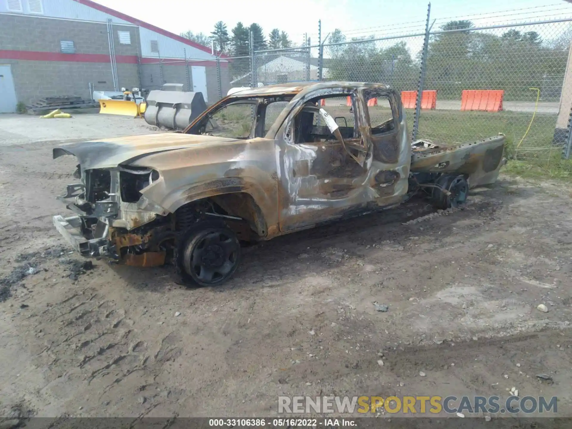 2 Photograph of a damaged car 3TYSX5EN7MT010196 TOYOTA TACOMA 4WD 2021