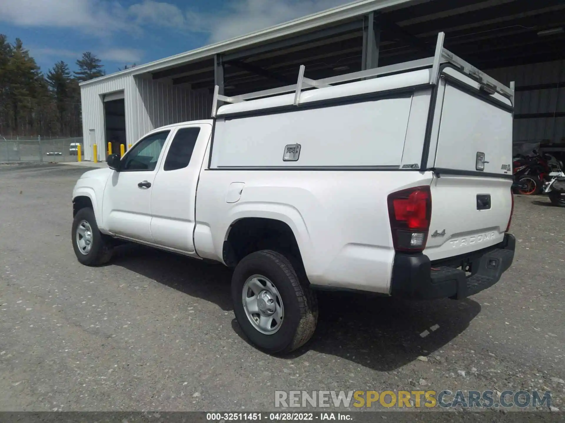 3 Photograph of a damaged car 3TYSX5EN9MT003489 TOYOTA TACOMA 4WD 2021