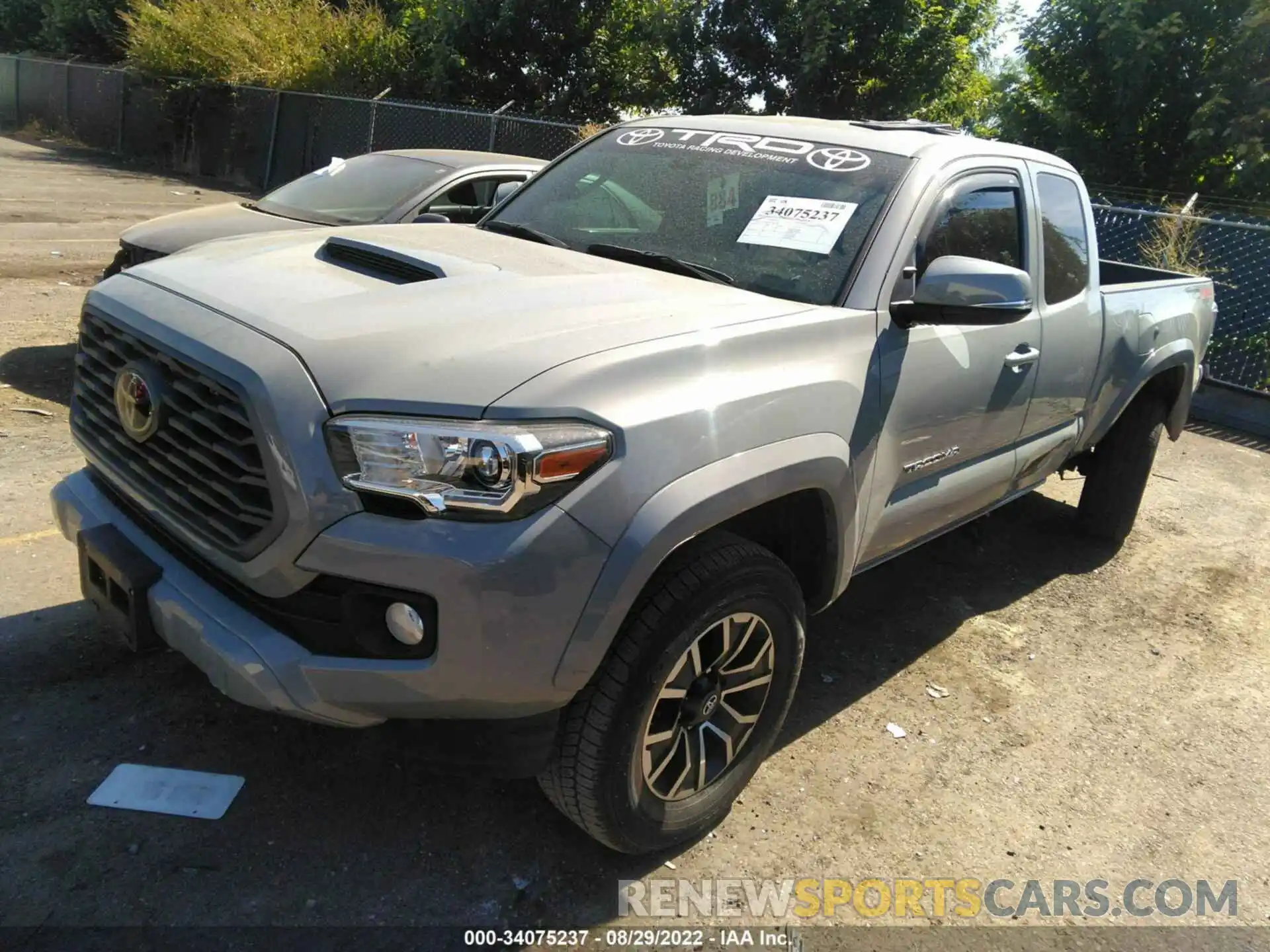 2 Photograph of a damaged car 3TYSZ5AN1MT020514 TOYOTA TACOMA 4WD 2021