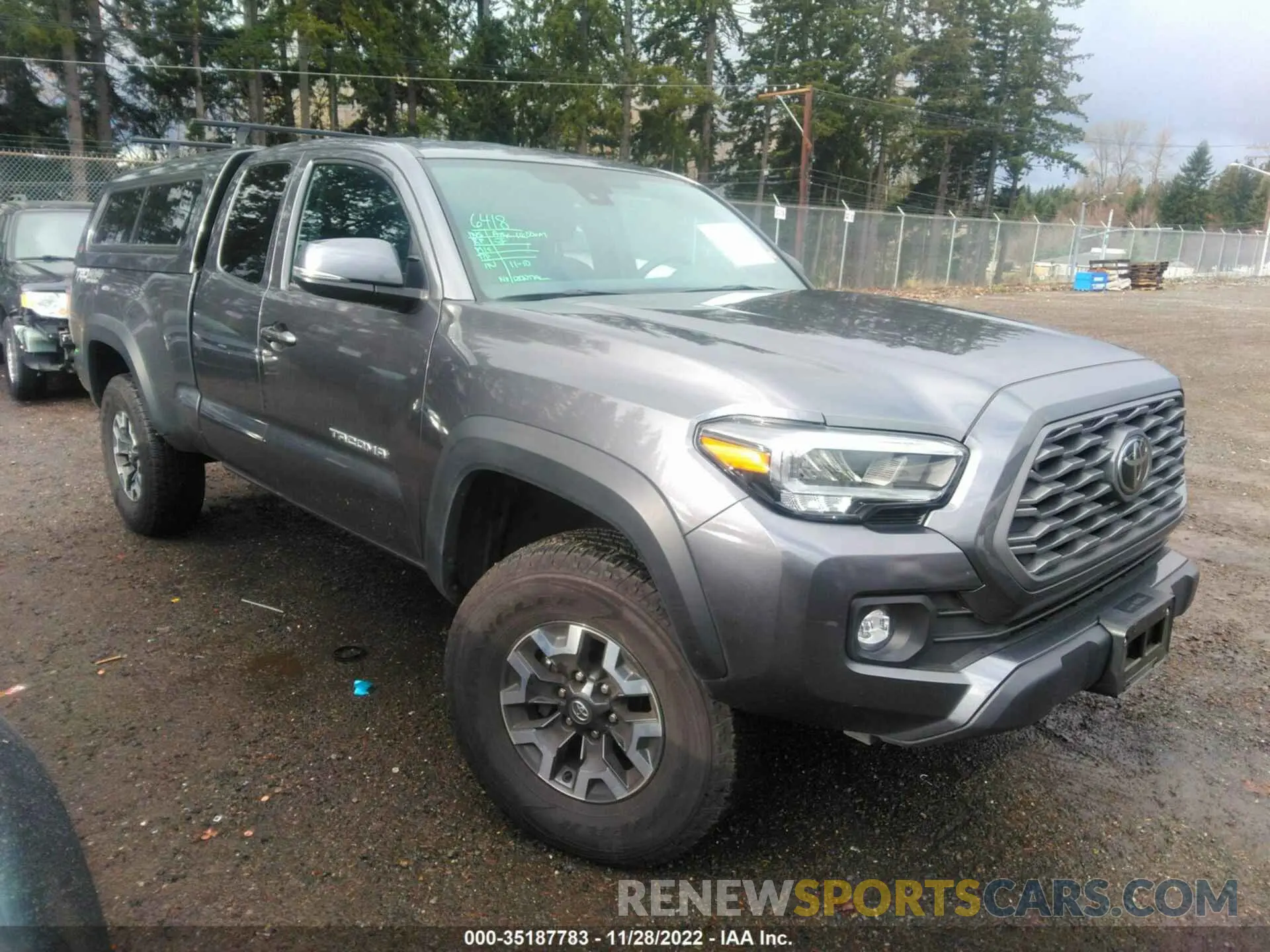 1 Photograph of a damaged car 3TYSZ5AN9MT051459 TOYOTA TACOMA 4WD 2021