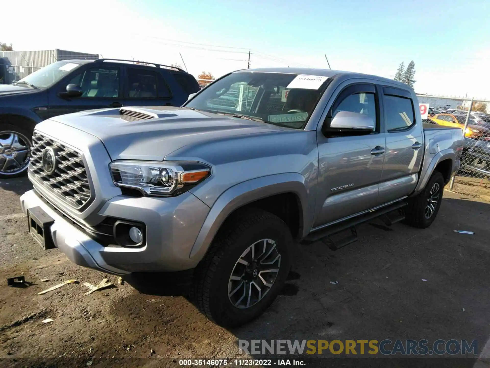 2 Photograph of a damaged car 5TFCZ5ANXMX266813 TOYOTA TACOMA 4WD 2021