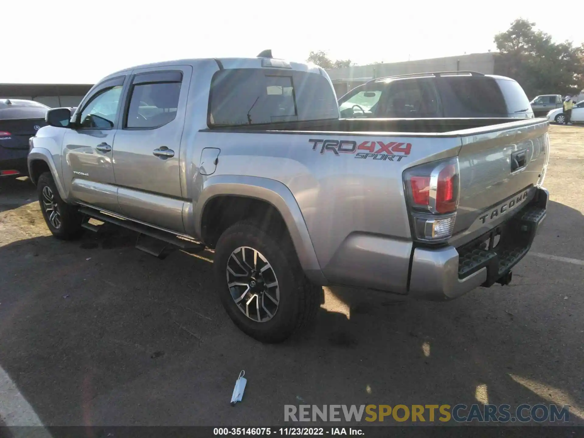 3 Photograph of a damaged car 5TFCZ5ANXMX266813 TOYOTA TACOMA 4WD 2021