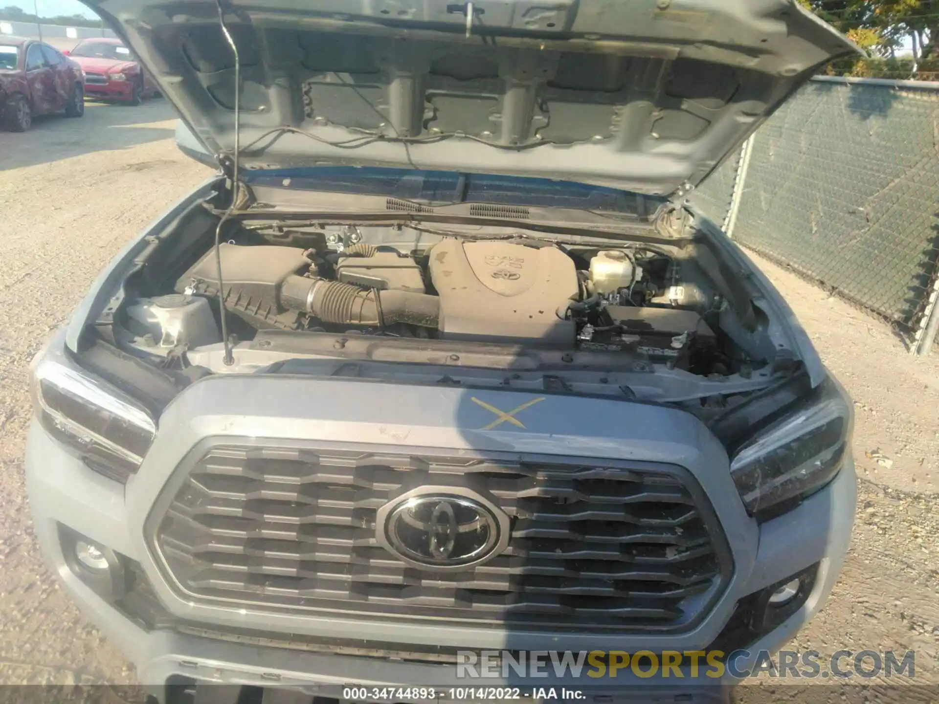 10 Photograph of a damaged car 5TFDZ5BN6MX057118 TOYOTA TACOMA 4WD 2021