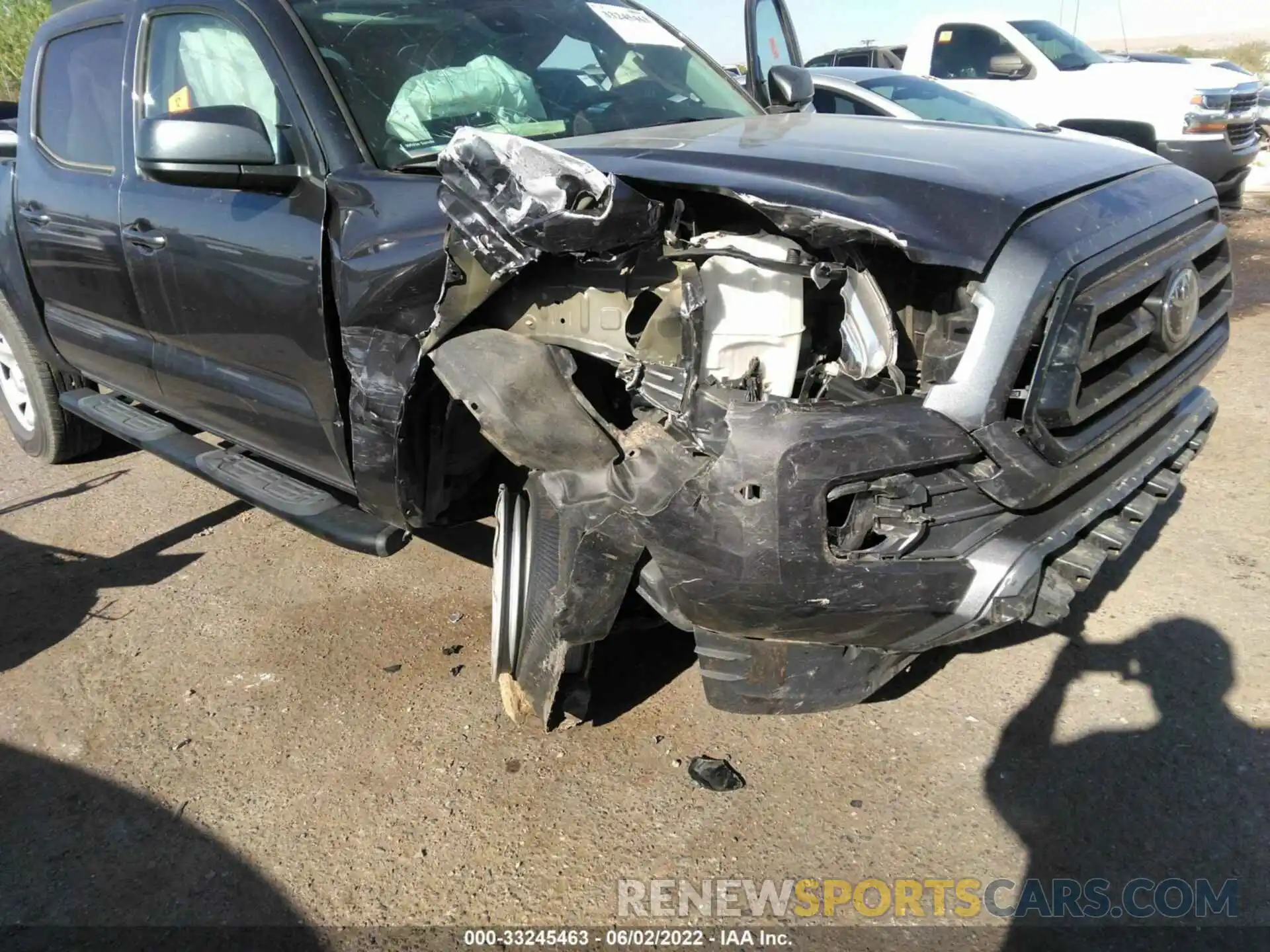 6 Photograph of a damaged car 3TMCZ5AN2NM459304 TOYOTA TACOMA 4WD 2022