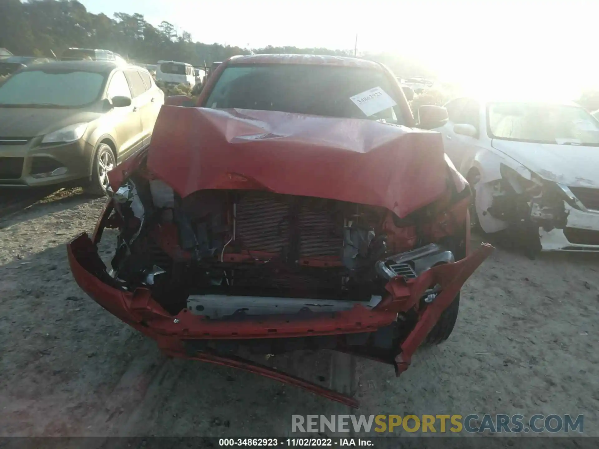 6 Photograph of a damaged car 3TMCZ5AN5NM465839 TOYOTA TACOMA 4WD 2022