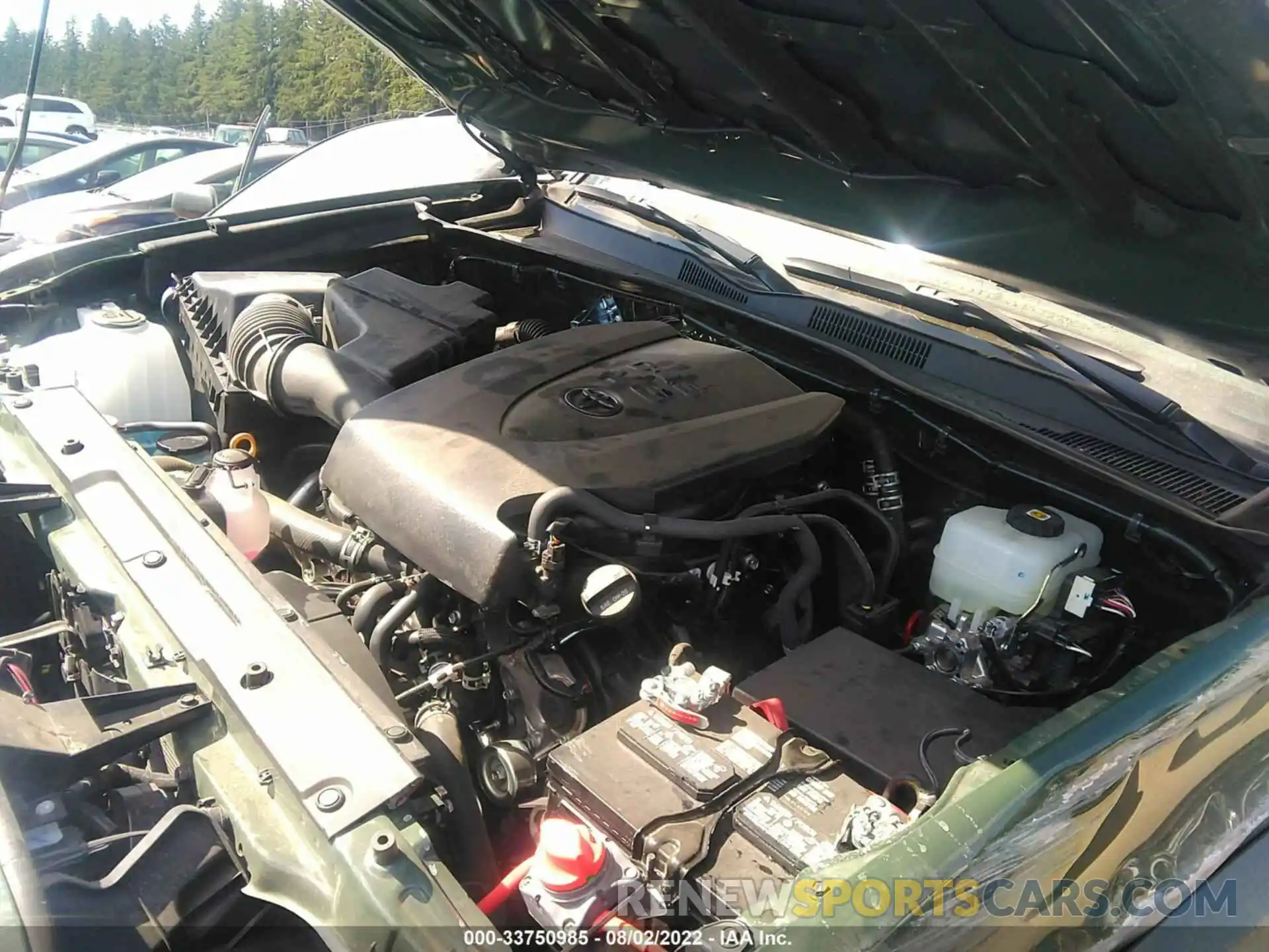 10 Photograph of a damaged car 3TMDZ5BN5NM128686 TOYOTA TACOMA 4WD 2022