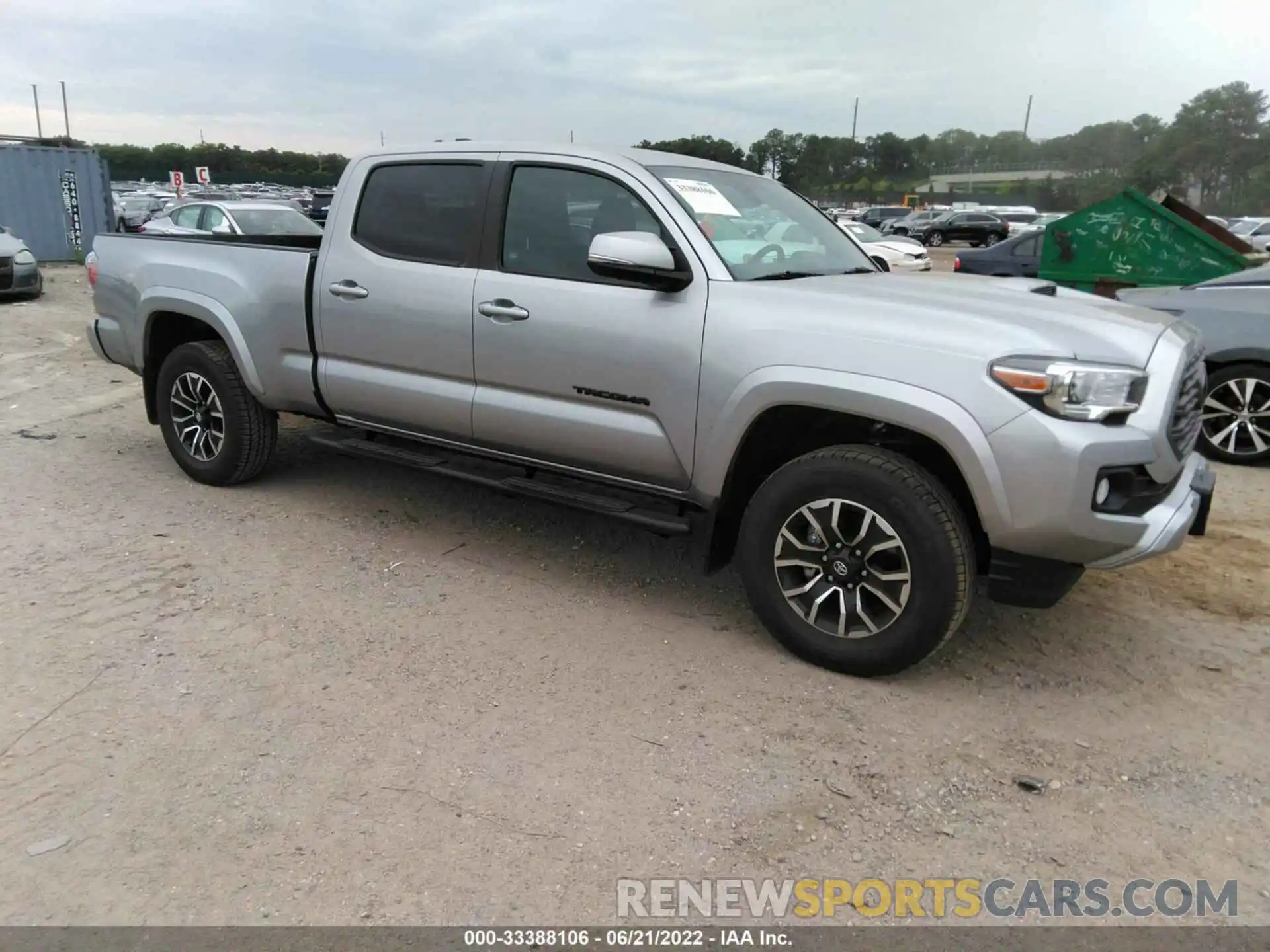 1 Photograph of a damaged car 3TMDZ5BN7NM127586 TOYOTA TACOMA 4WD 2022