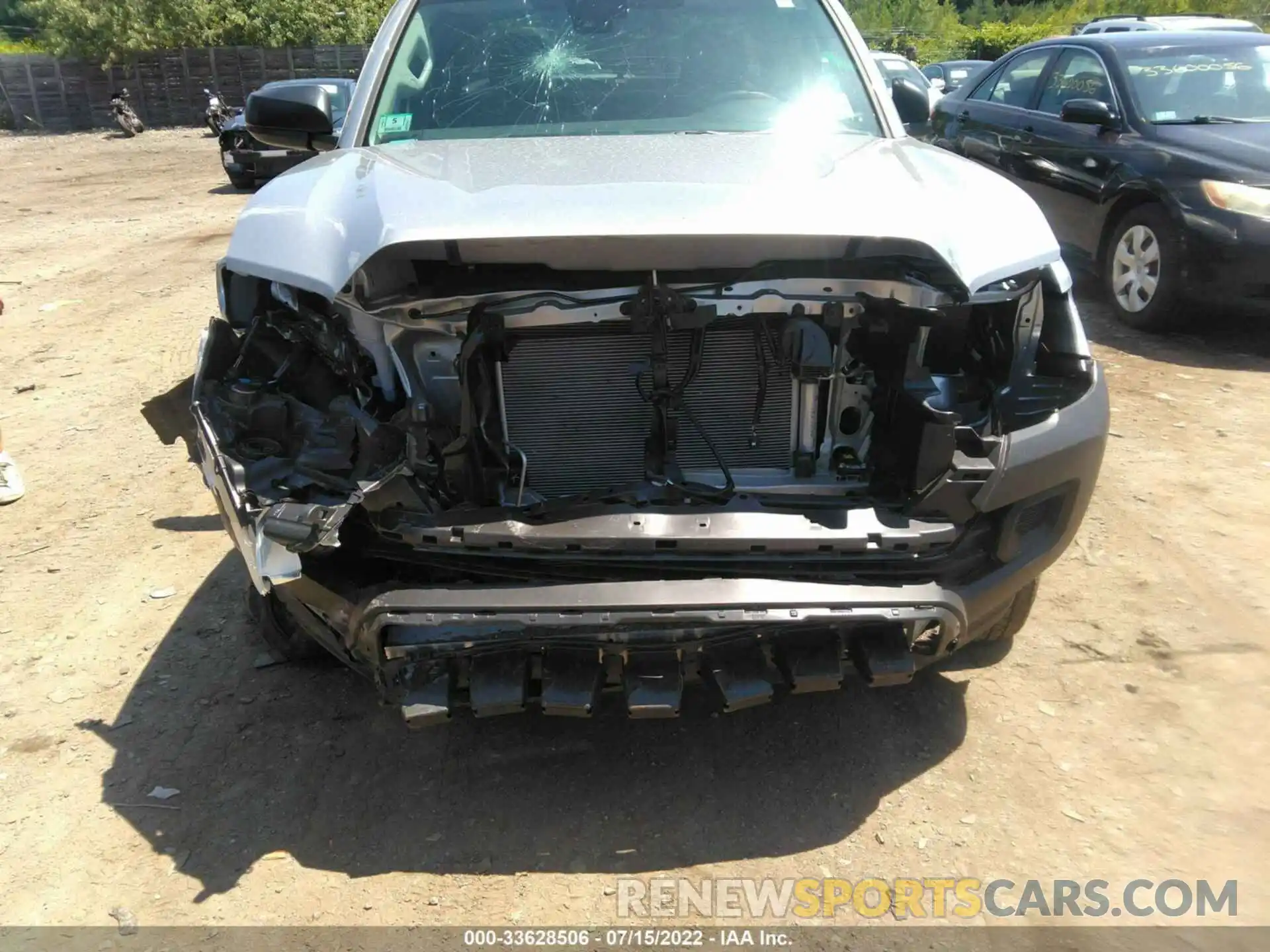 6 Photograph of a damaged car 3TYSX5EN5NT012756 TOYOTA TACOMA 4WD 2022