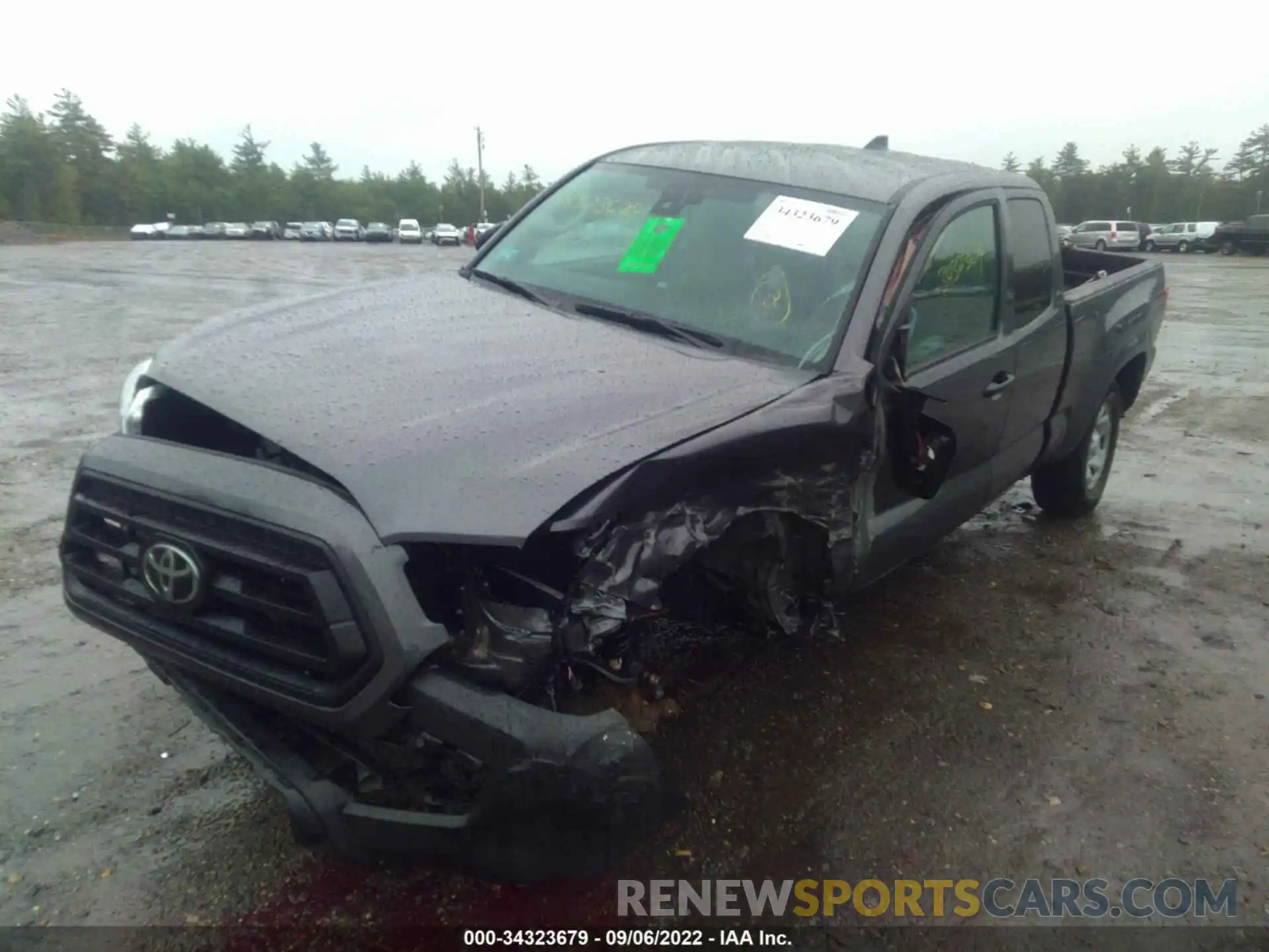 6 Photograph of a damaged car 3TYSX5EN9NT016079 TOYOTA TACOMA 4WD 2022